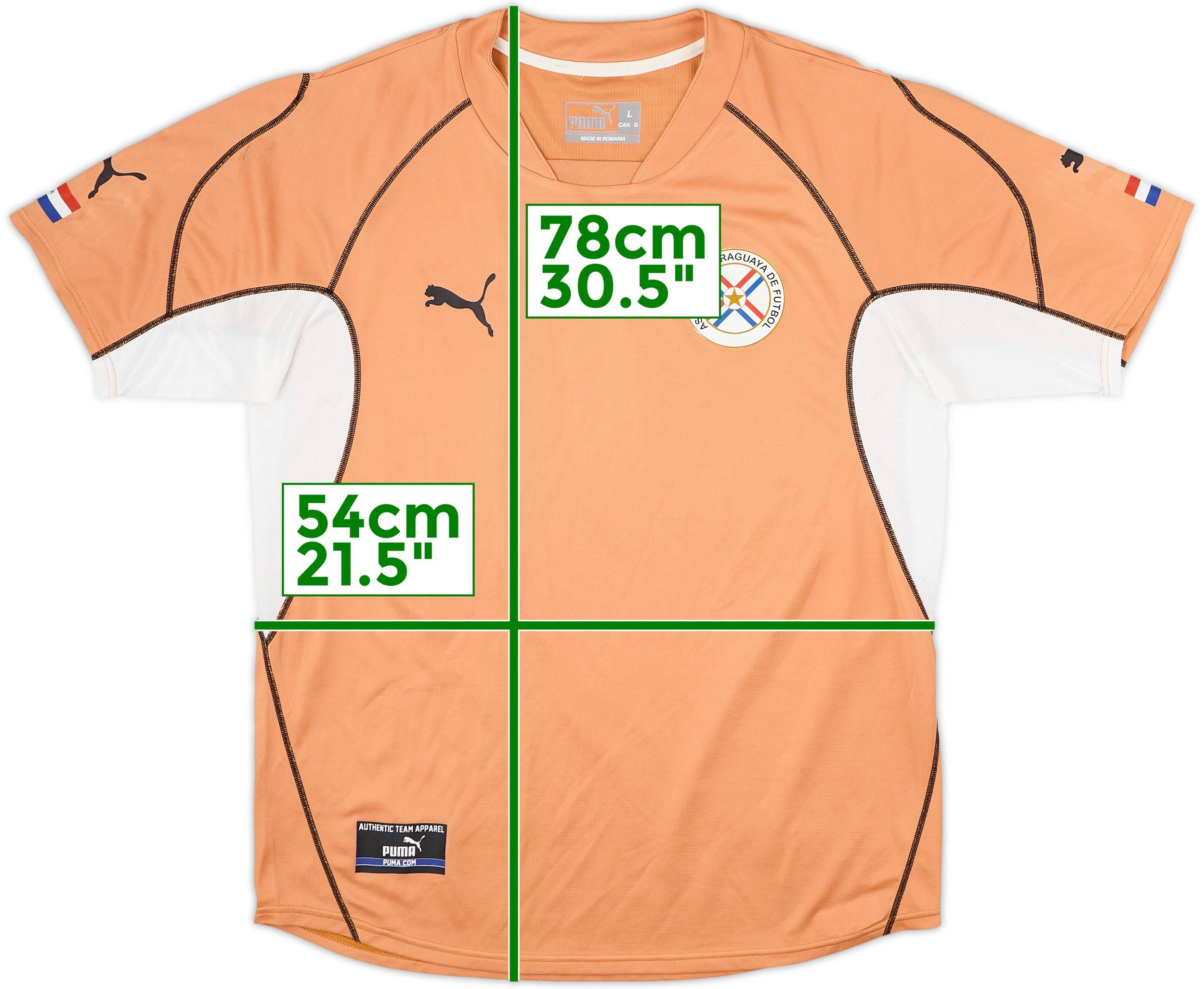 2002-03 Paraguay Away Shirt - 4/10 - (L)
