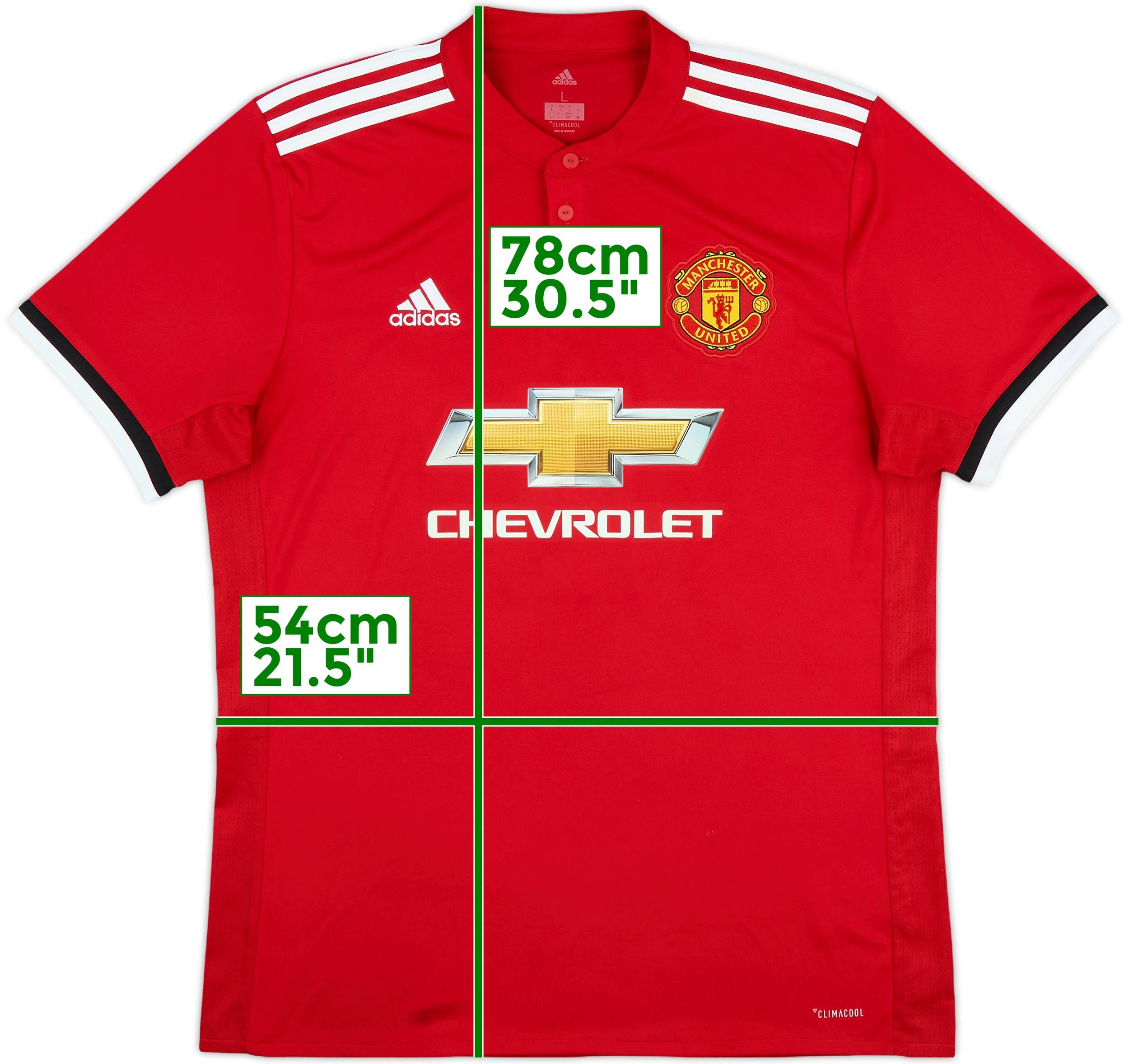 2017-18 Manchester United Home Shirt Rashford #19 - 6/10 - (L)