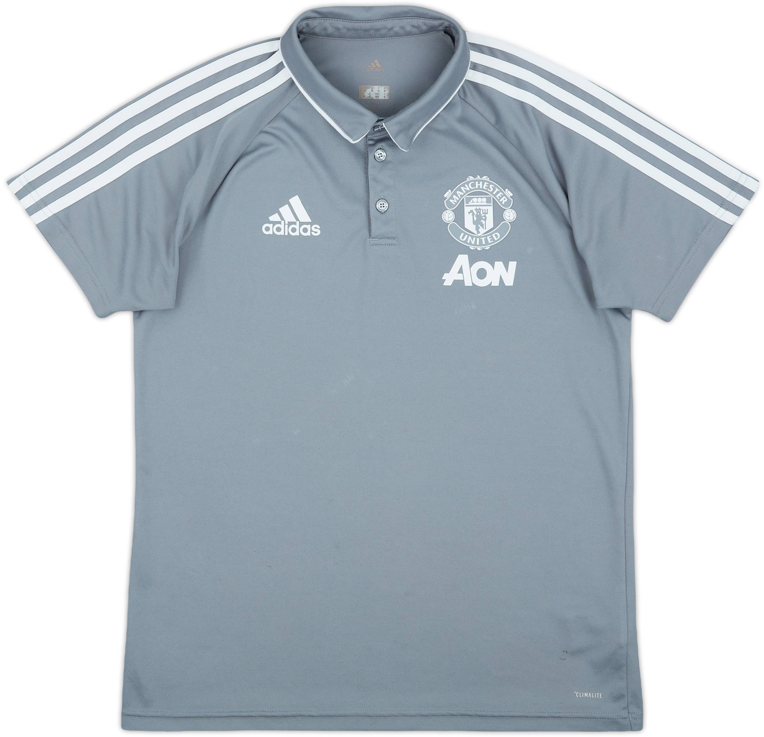 2017-18 Manchester United Polo Shirt - 7/10 - (M)