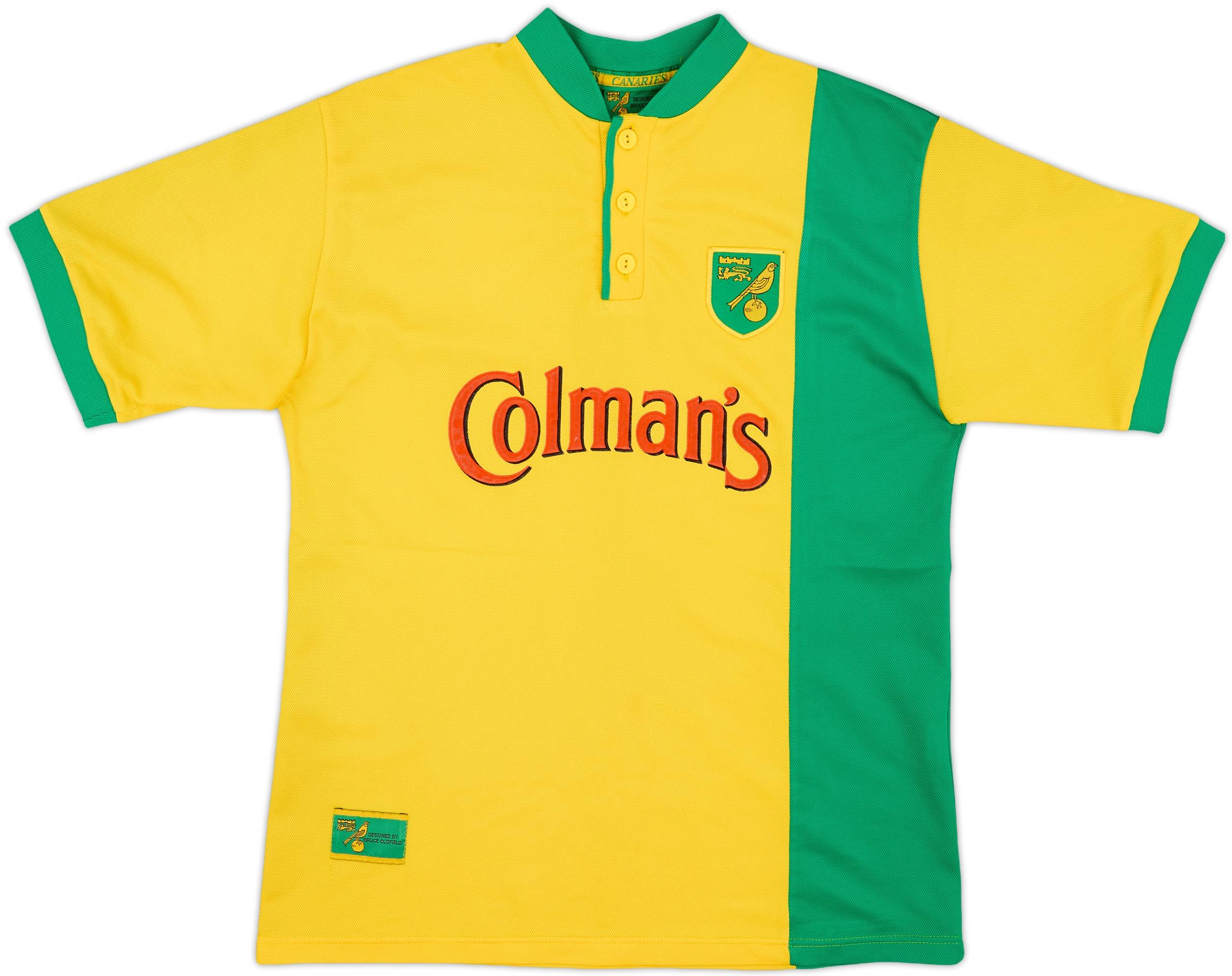 1999-01 Norwich Home Shirt - 8/10 - (L)