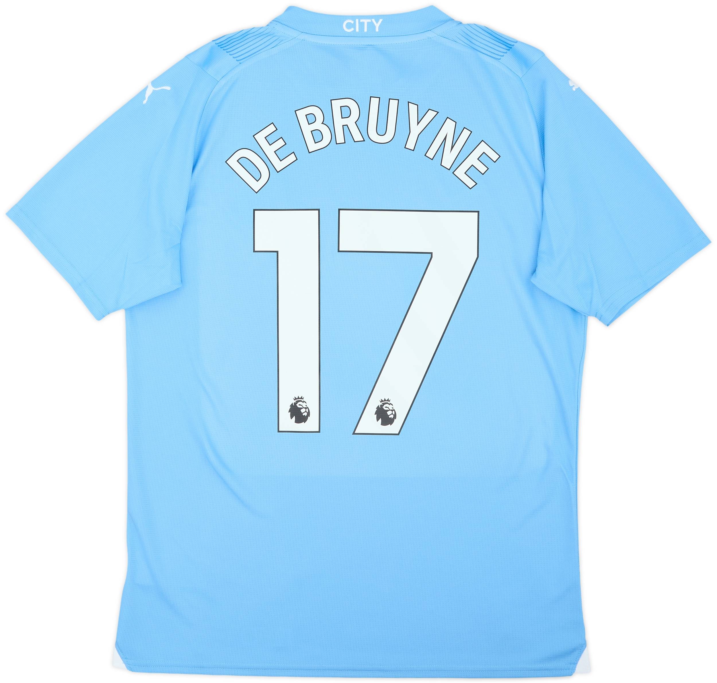 2023-24 Manchester City Home Shirt De Bruyne #17 (M)