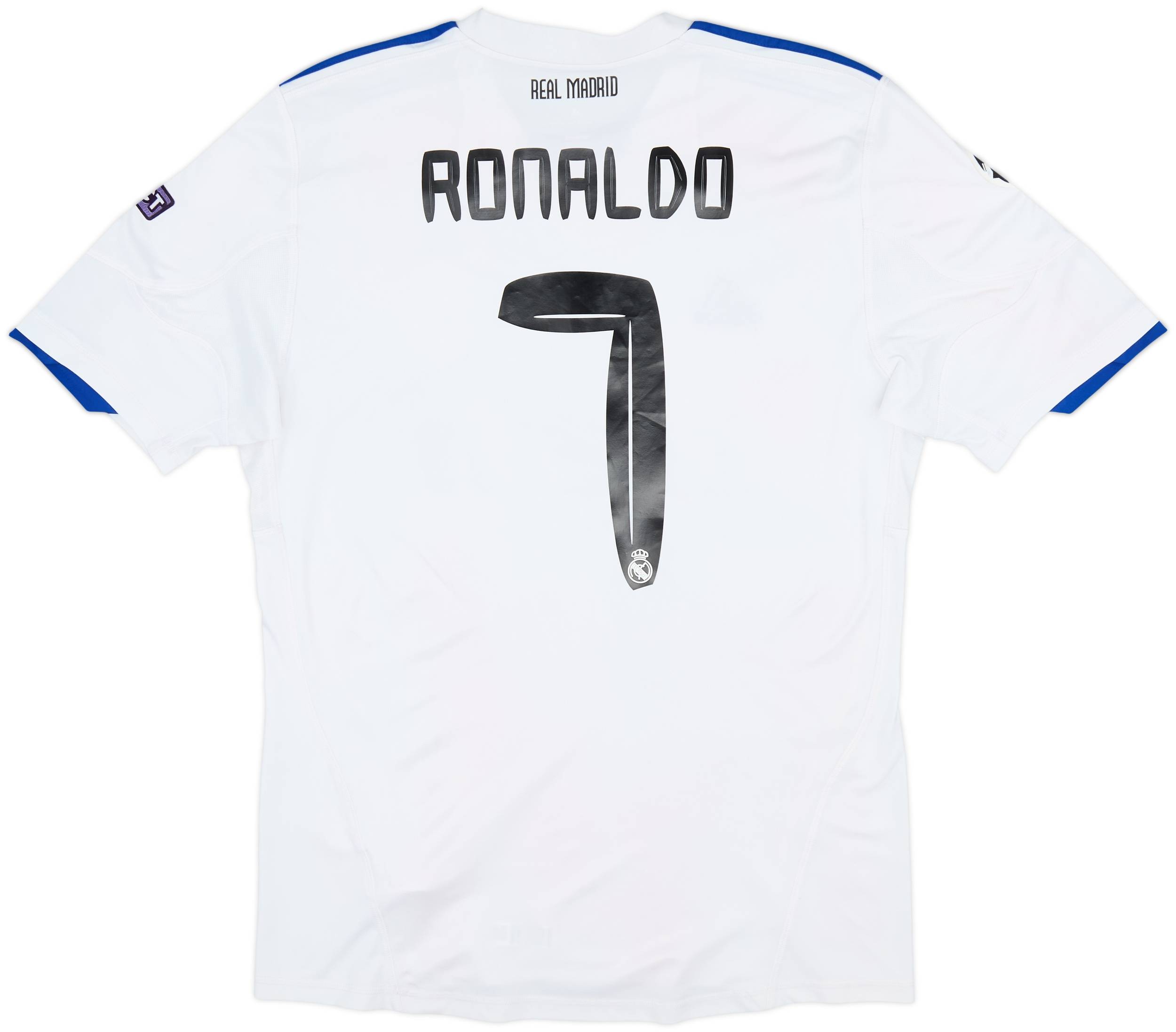 2010-11 Real Madrid Home Shirt Ronaldo #7 - 8/10 - (M)