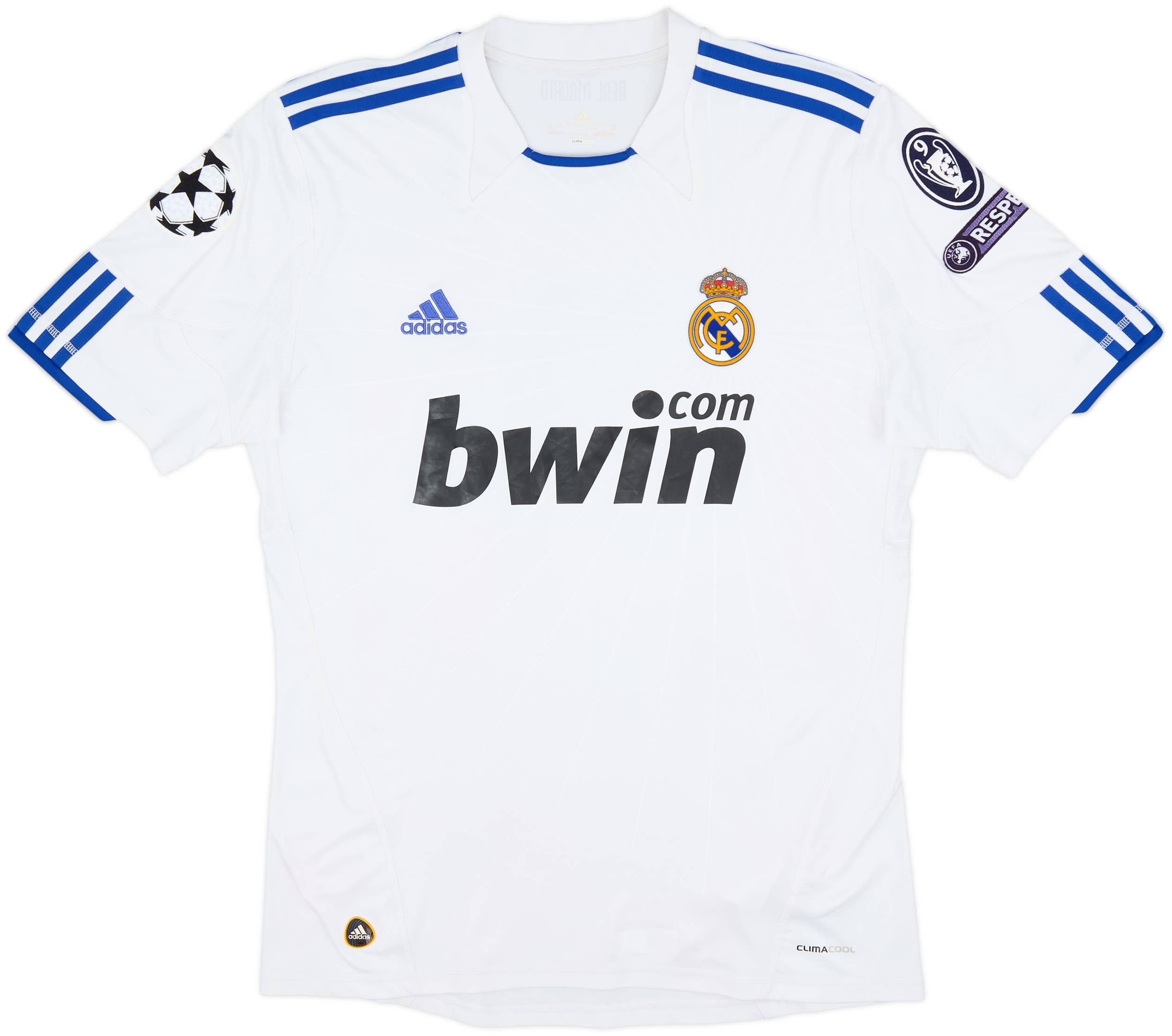 2010-11 Real Madrid Home Shirt Ronaldo #7 - 8/10 - (M)