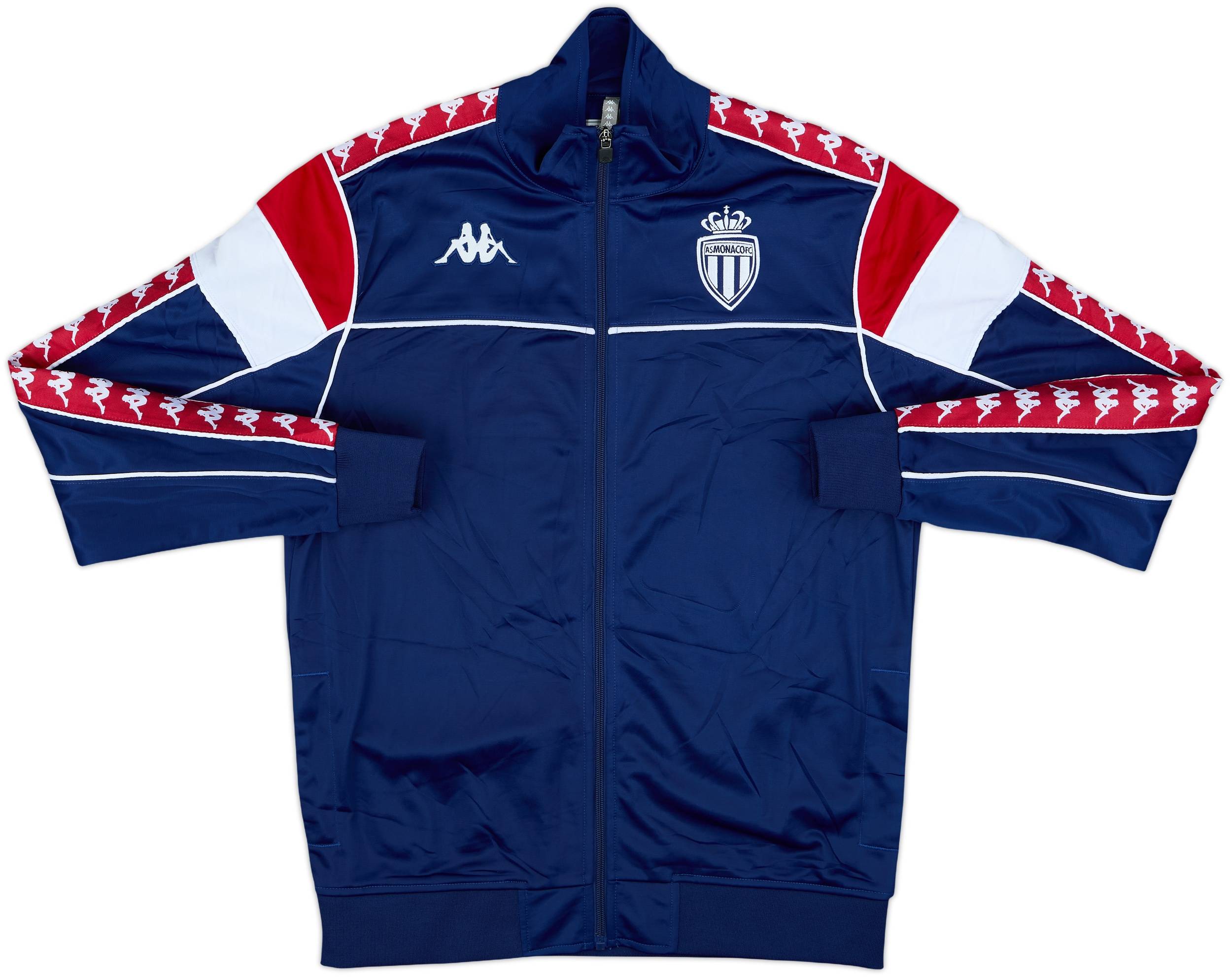 2019-20 Monaco Kappa Retro 'Kombat XX' Track Jacket - 8/10 - (L)