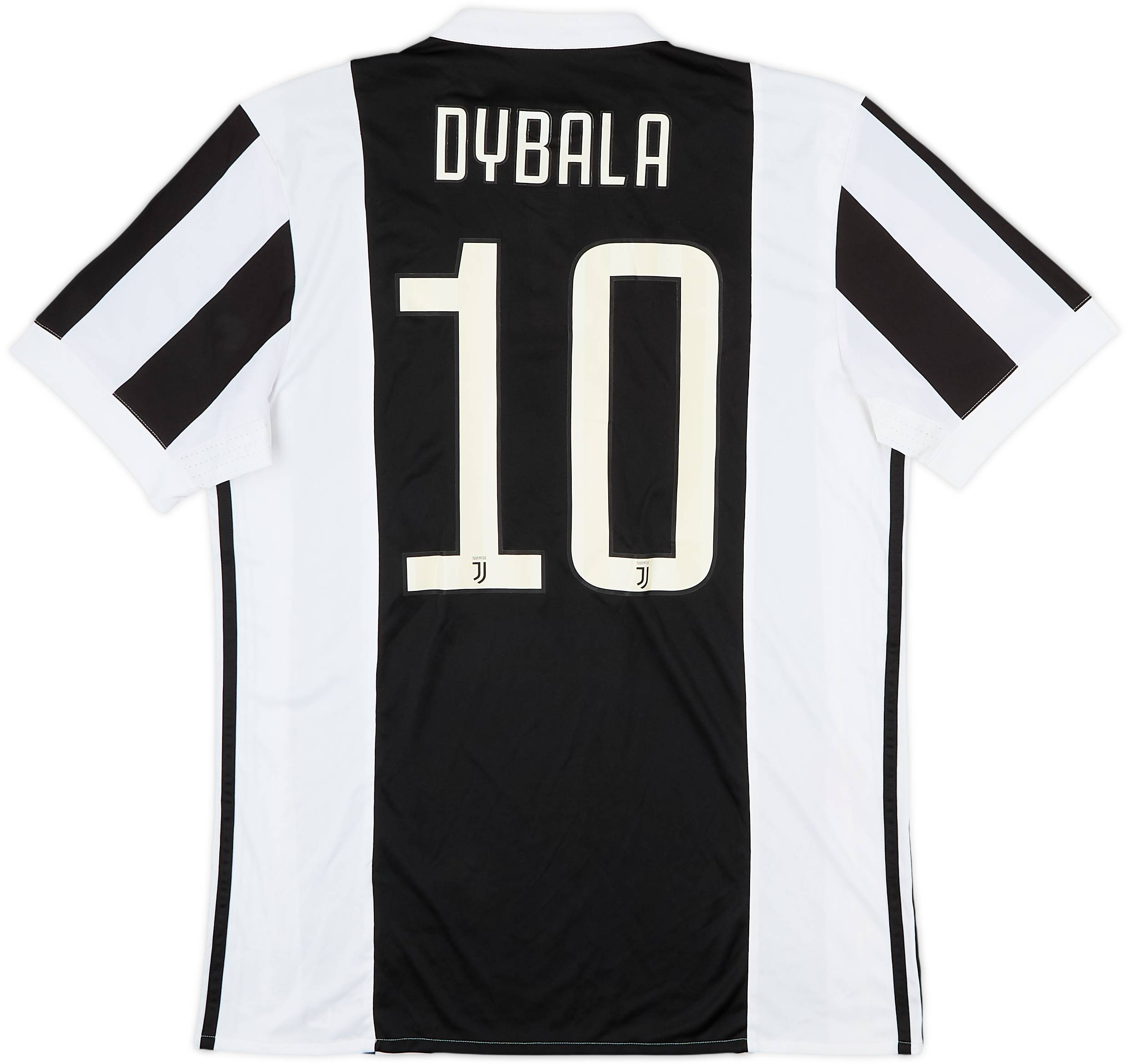 2017-18 Juventus Home Shirt Dybala #10 - 9/10 - (M)