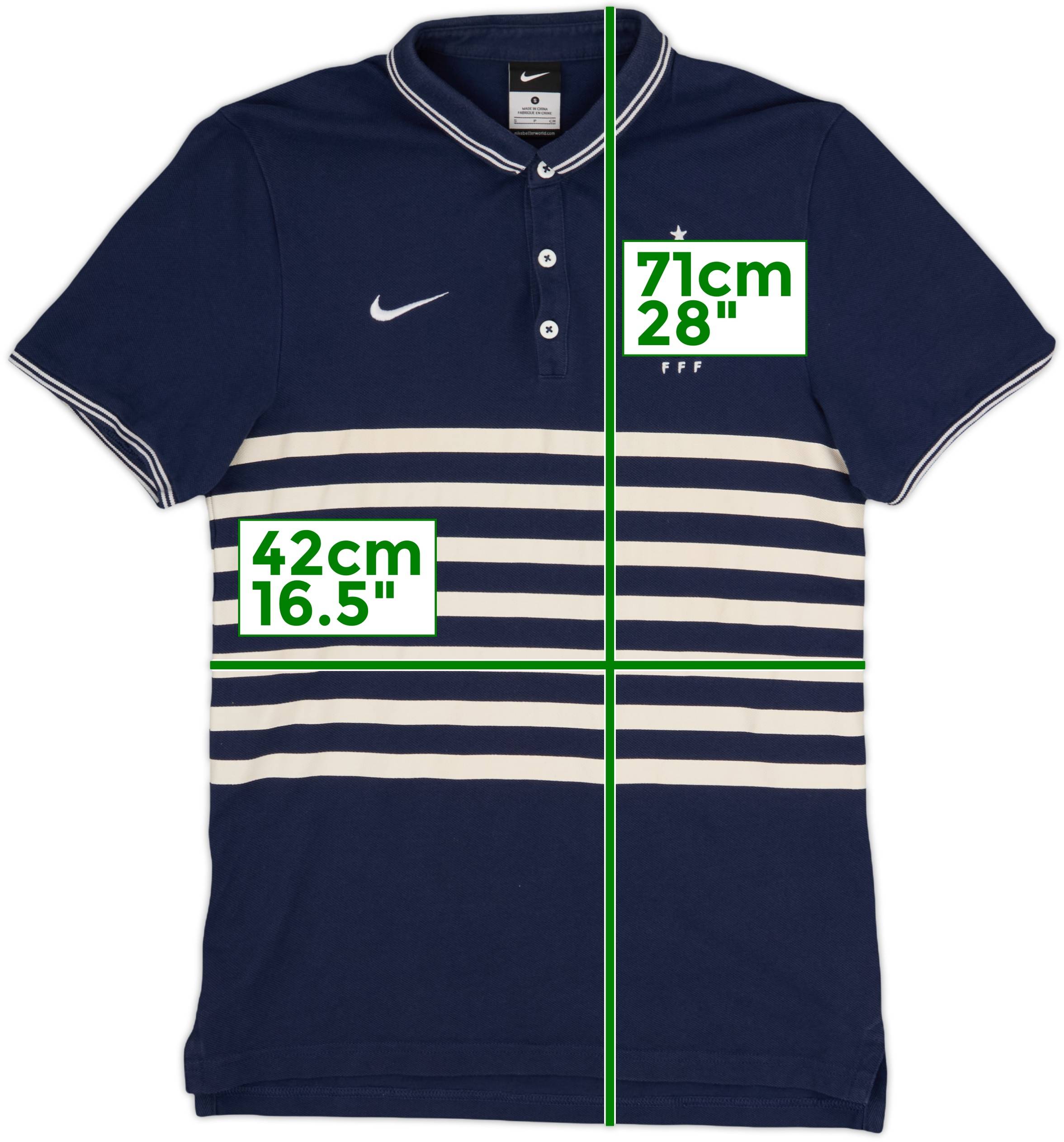 2014-15 France Nike Polo Shirt - 7/10 - (S)