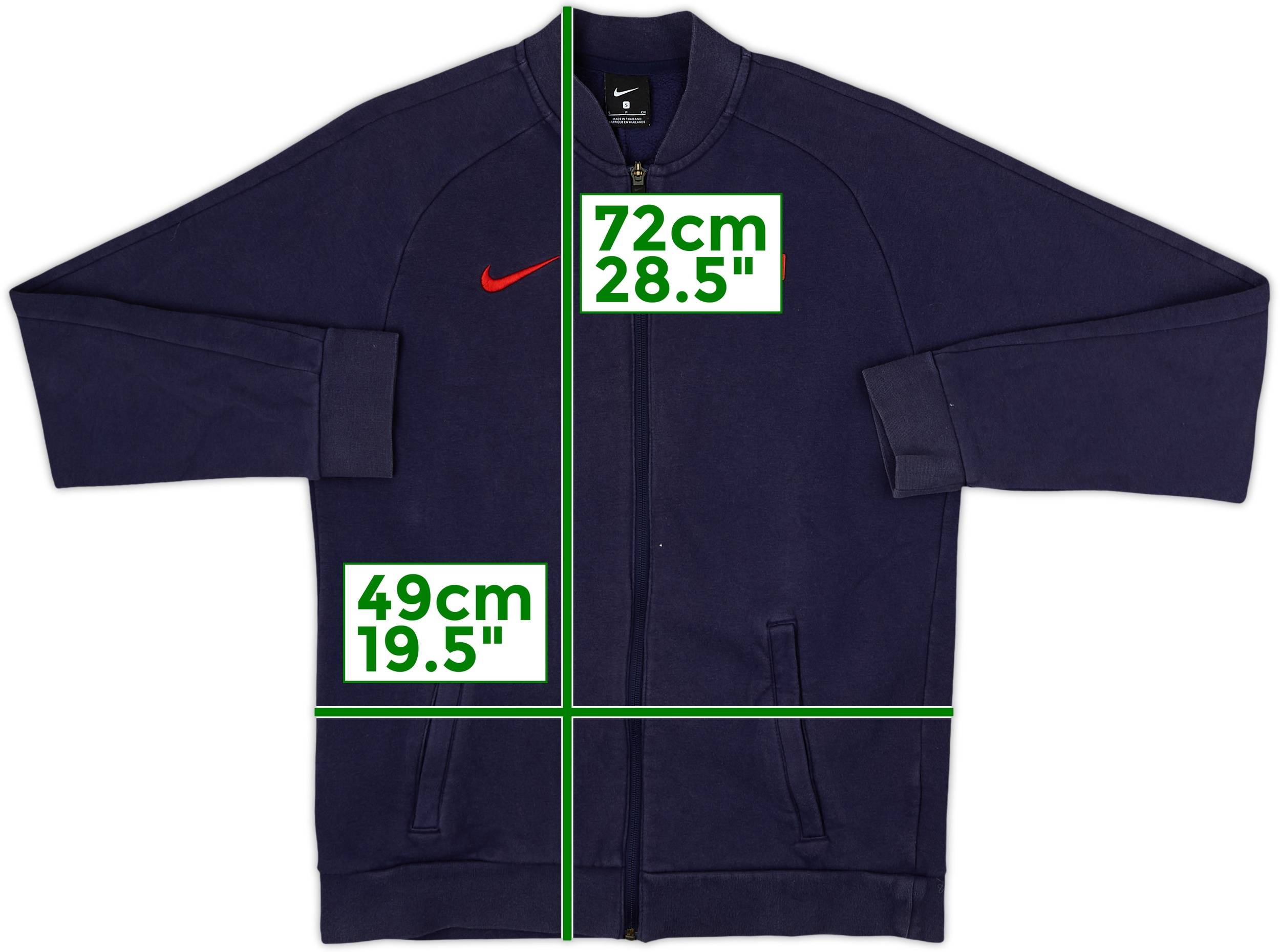 2020-21 France Nike Track Jacket - 8/10 - (S)