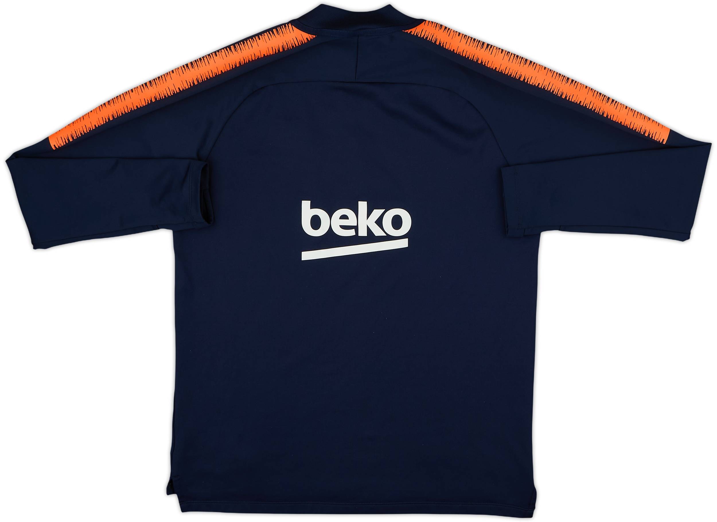2018-19 Barcelona Nike 1/4 Zip Drill Top - 8/10 - (M)
