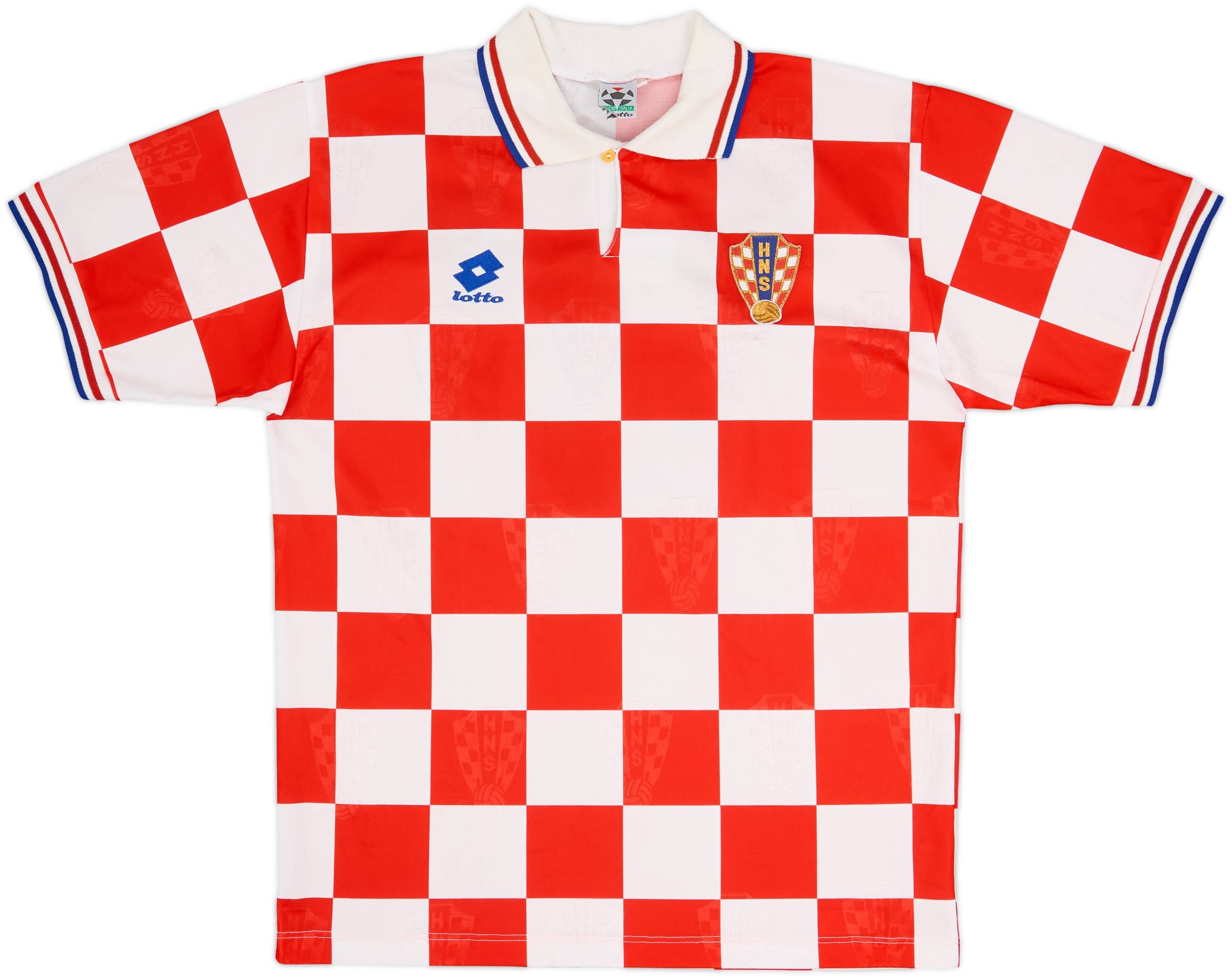 1996-98 Croatia Home Shirt Beccia #8 - 5/10 - (L)