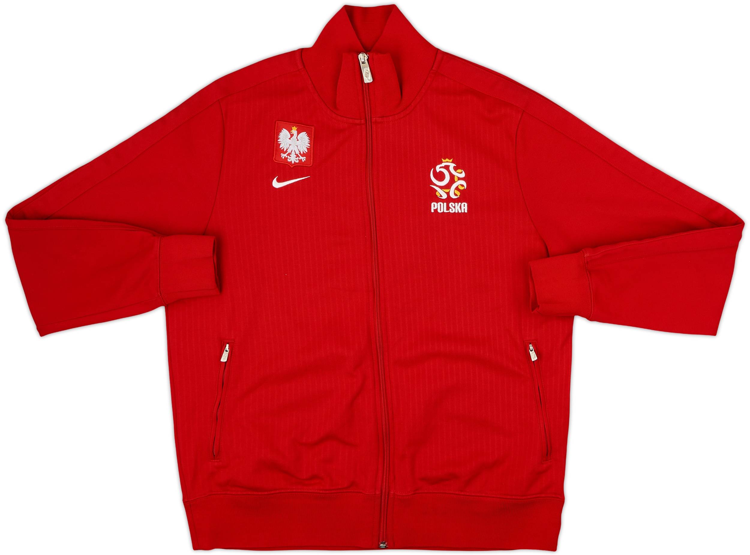 2012-13 Poland Nike Track Jacket - 8/10 - (XL)
