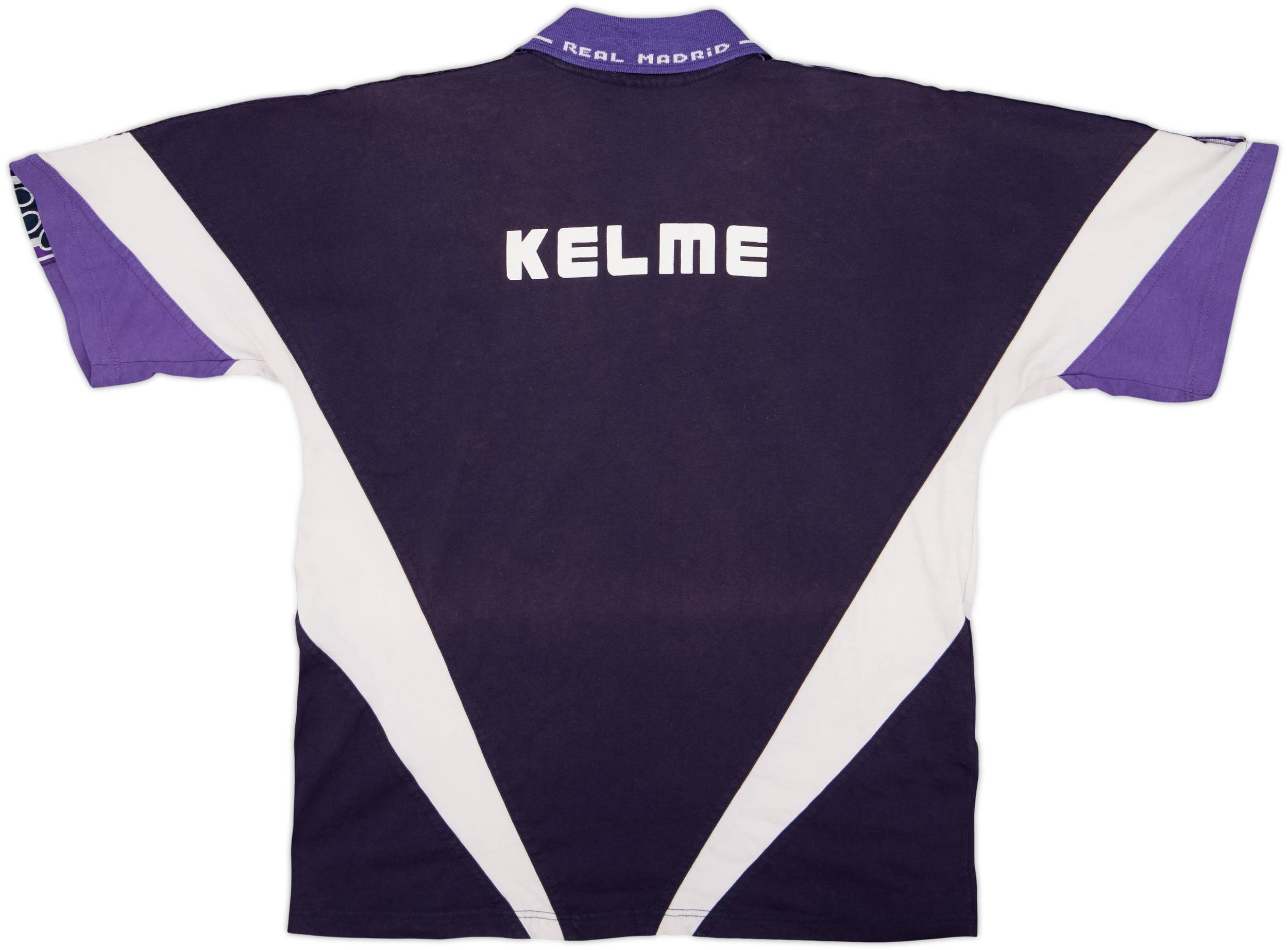 1996-97 Real Madrid Kelme Polo Shirt - 7/10 - (L)