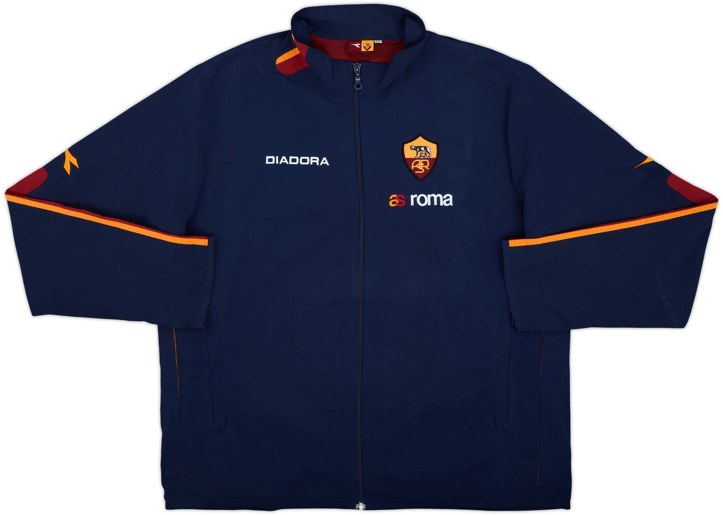 2003-04 Roma Diadora Track Jacket - 7/10 - (XXL)