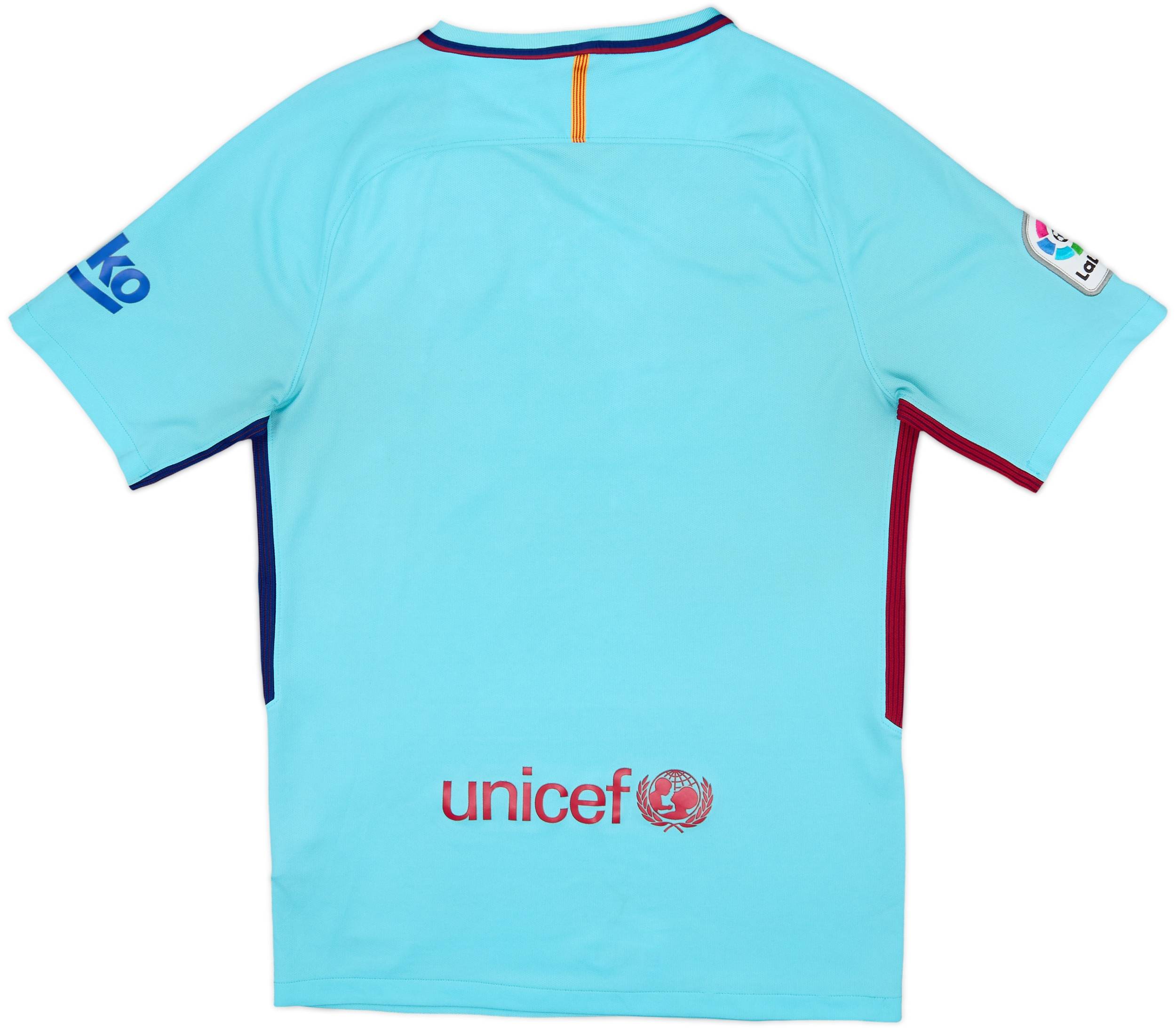 2017-18 Barcelona Away Shirt - 5/10 - (S)