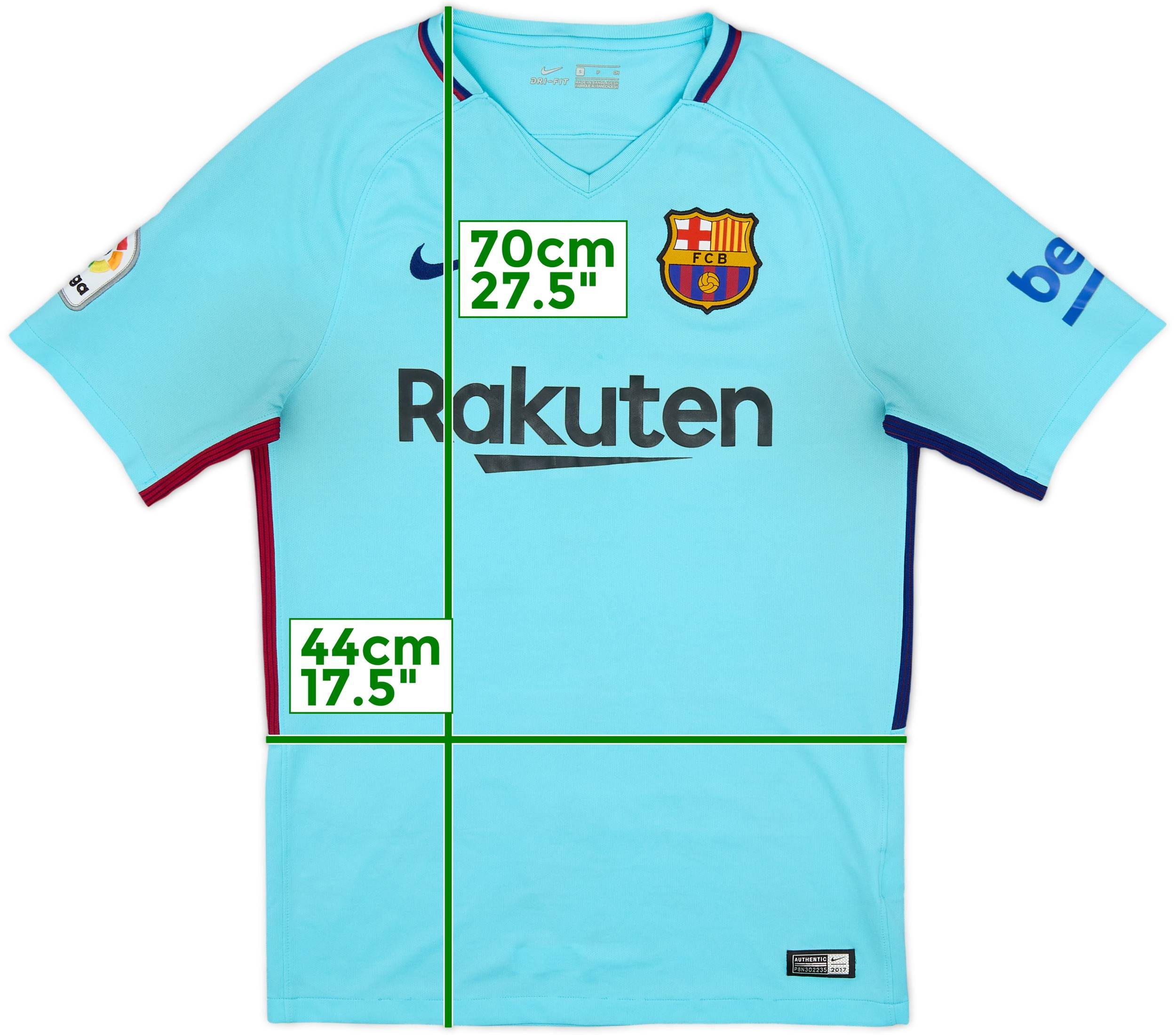ウェア 2017-18 Barcelona Away Shirt 2017-18 Barcelona Away Shirt - 5/10 - (S)