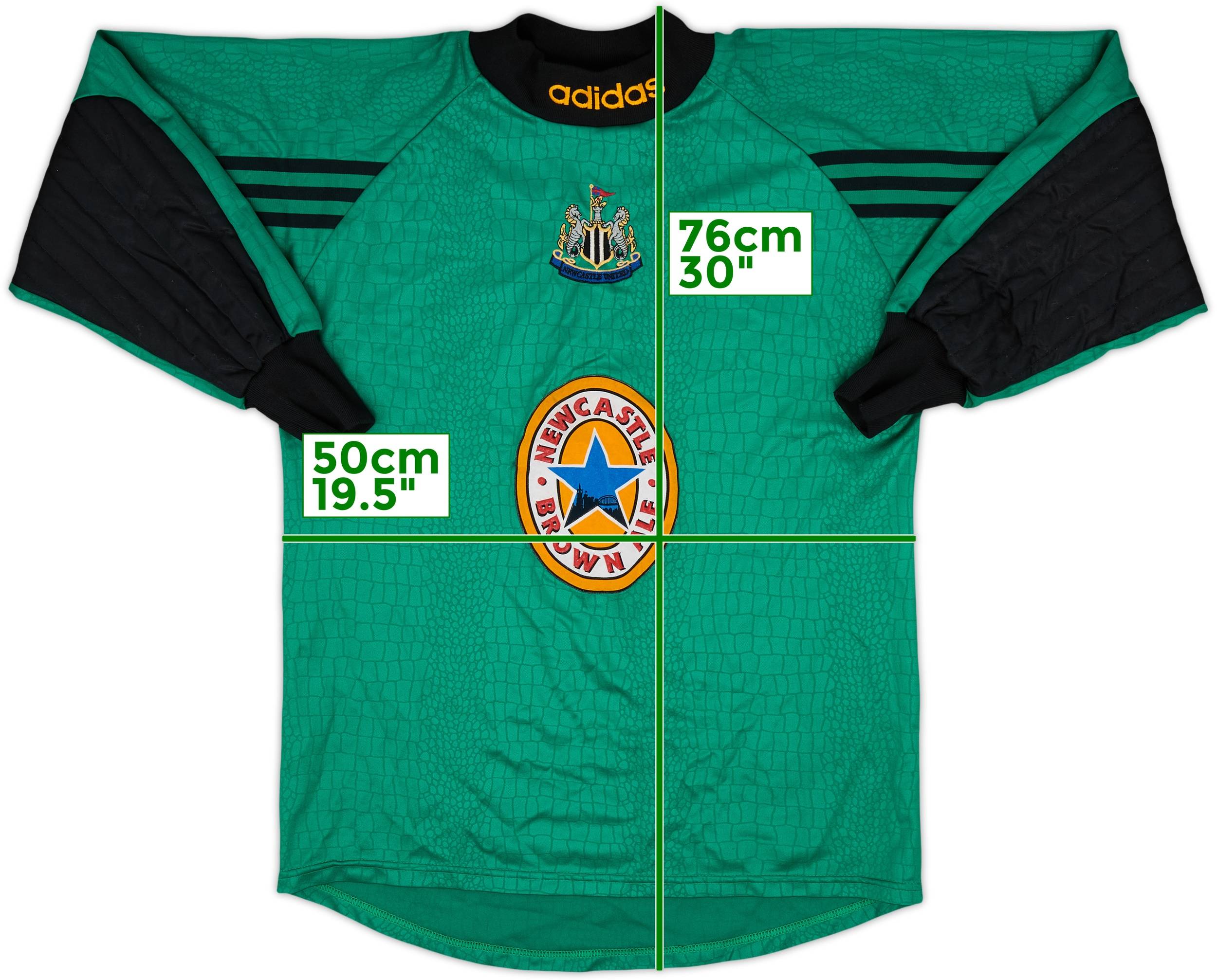 1997-98 Newcastle GK Shirt - 8/10 - (S)