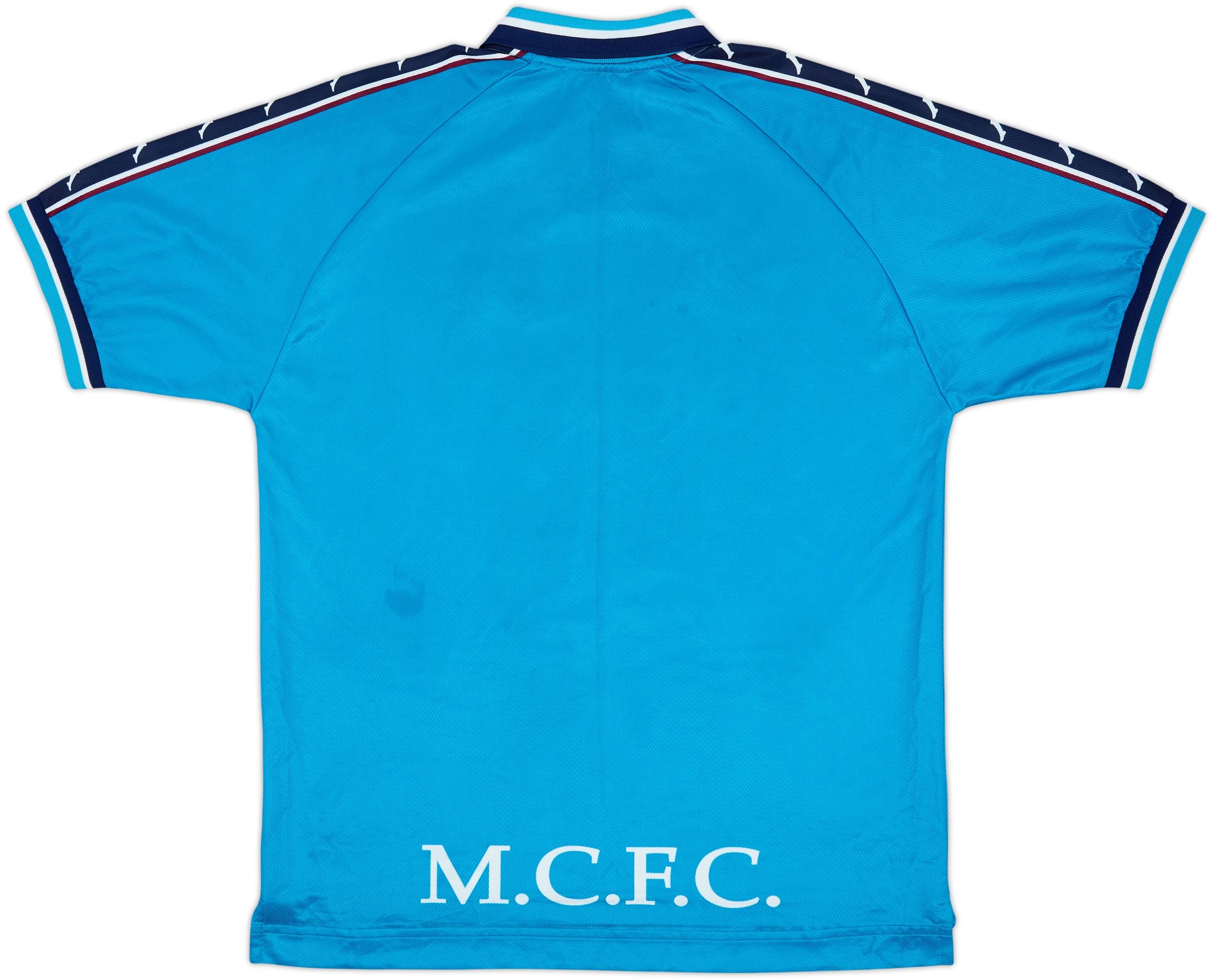 1997-99 Manchester City Home Shirt - 7/10 - (XL)