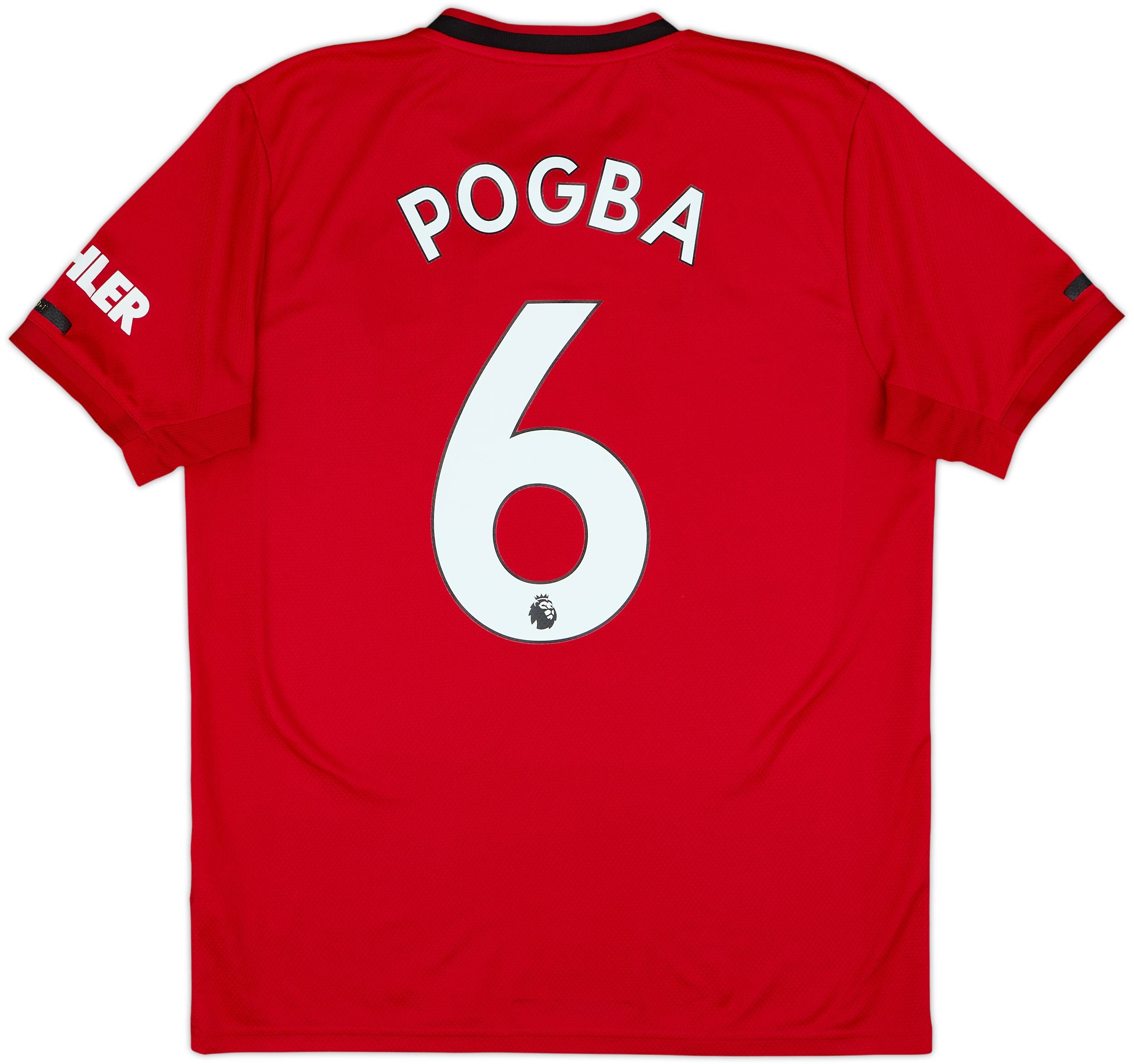 2019-20 Manchester United Home Shirt Pogba #6 - 6/10 - (M)