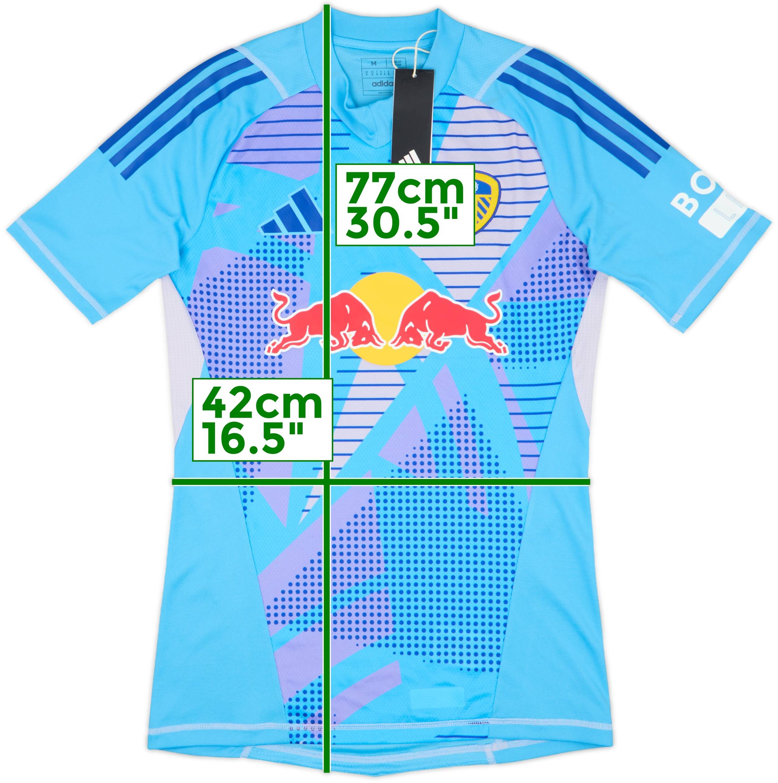 2024-25 Leeds United Authentic GK S/S Shirt (M)