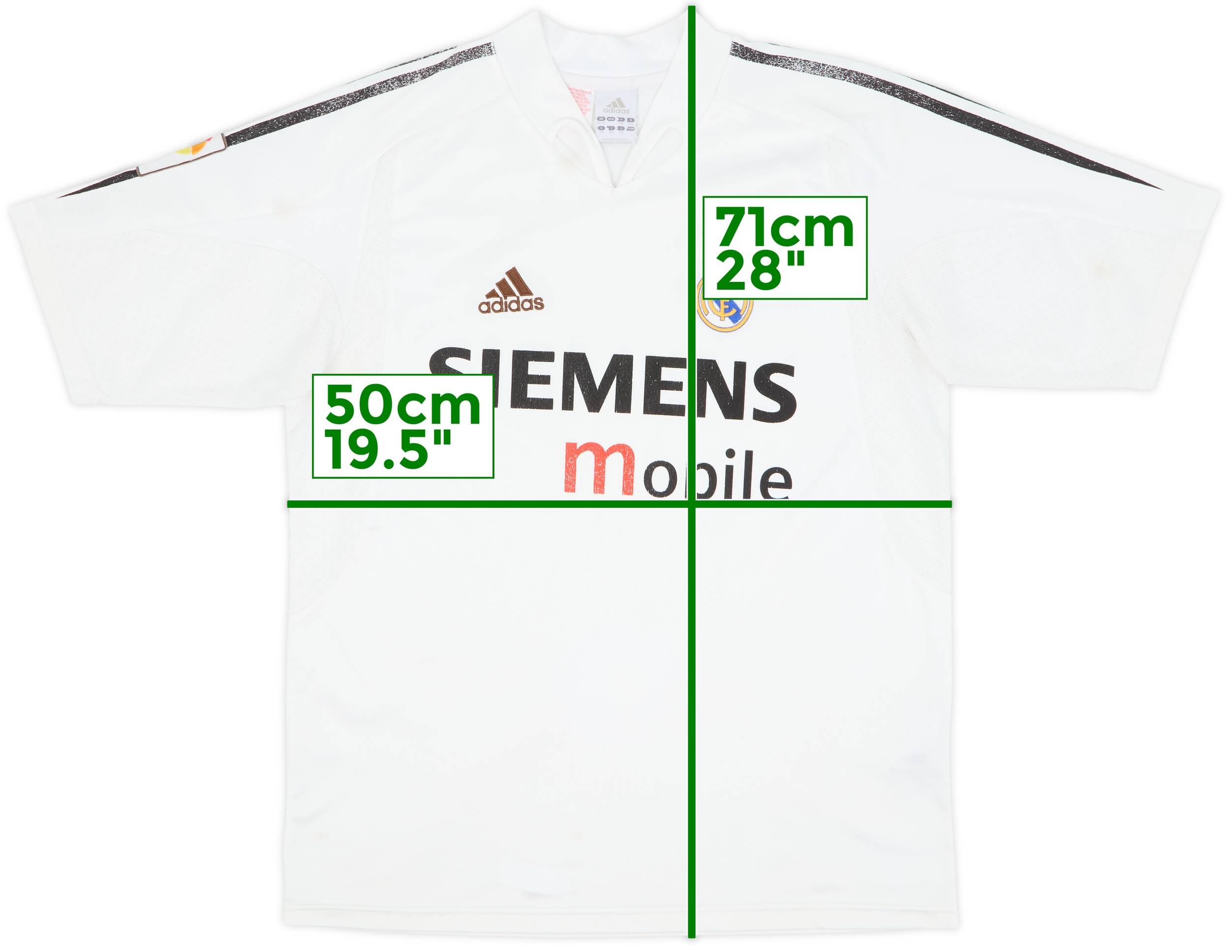 2004-05 Real Madrid Home Shirt - 5/10 - (XL.Boys)