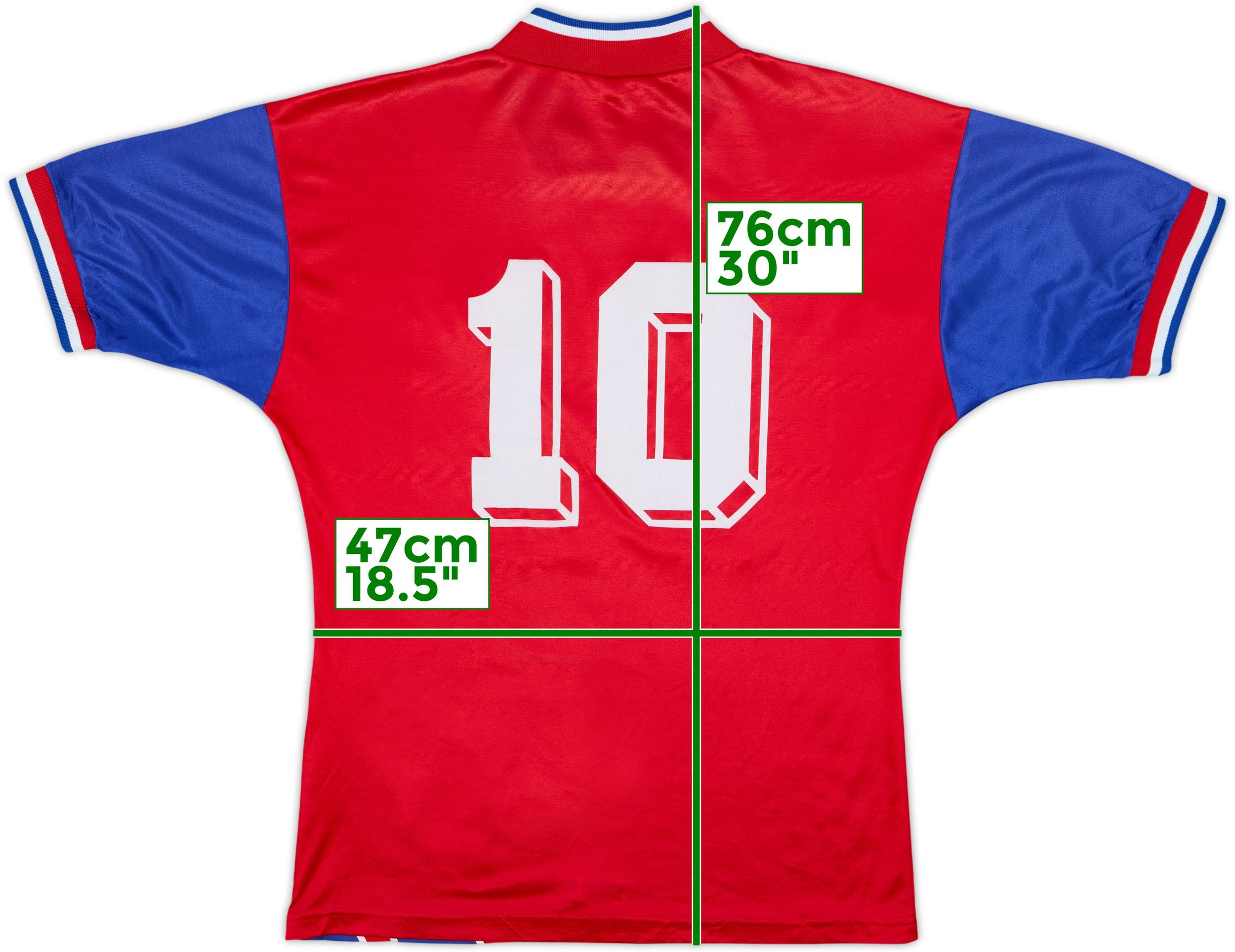 1993-95 Bayern Munich Home Shirt #10 - 5/10 - (M)