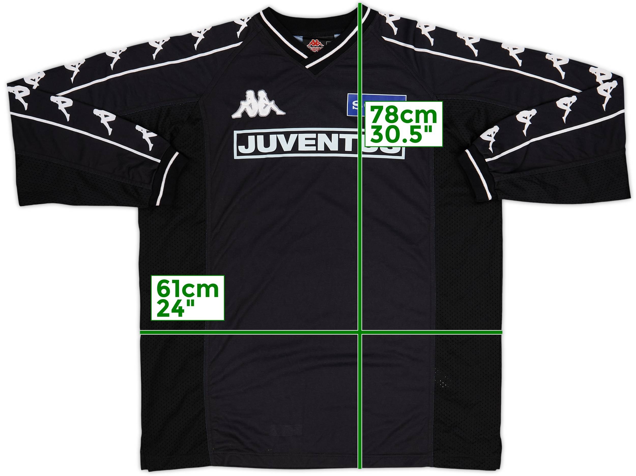 1997-98 Juventus Kappa Training L/S Shirt - 9/10 - (XL)