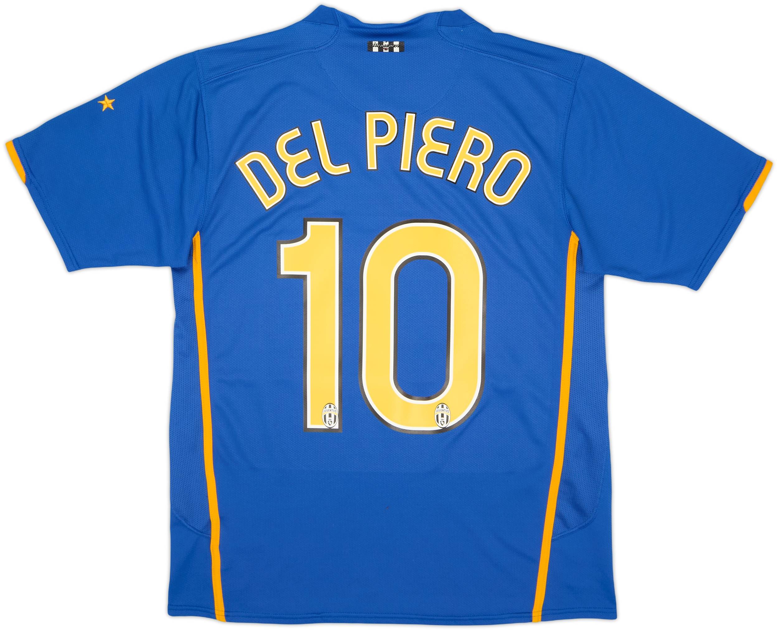 2007-08 Juventus Away Shirt Del Piero #10 - 6/10 - (M)