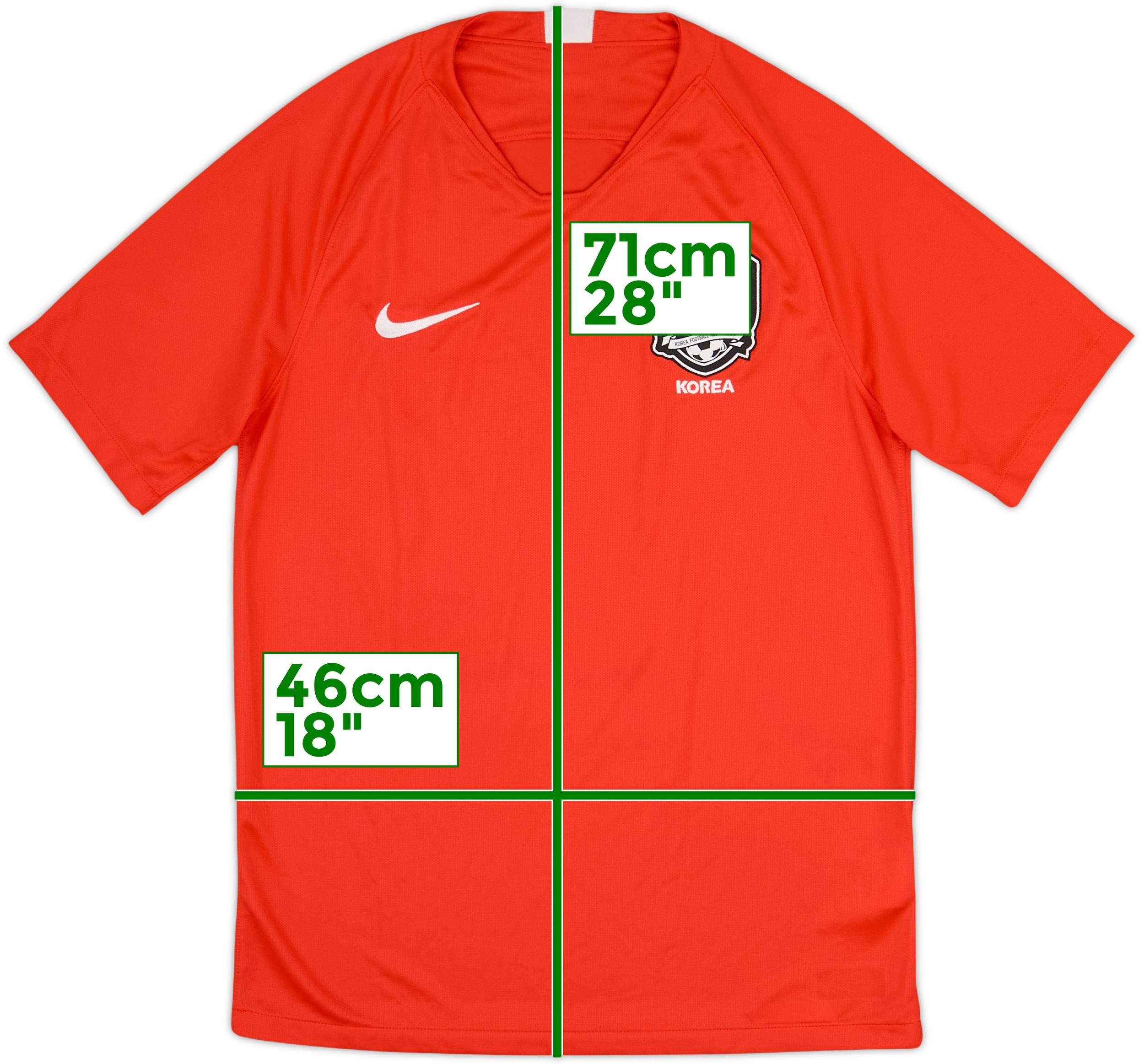 2018-20 South Korea Home Shirt - 7/10 - (M)