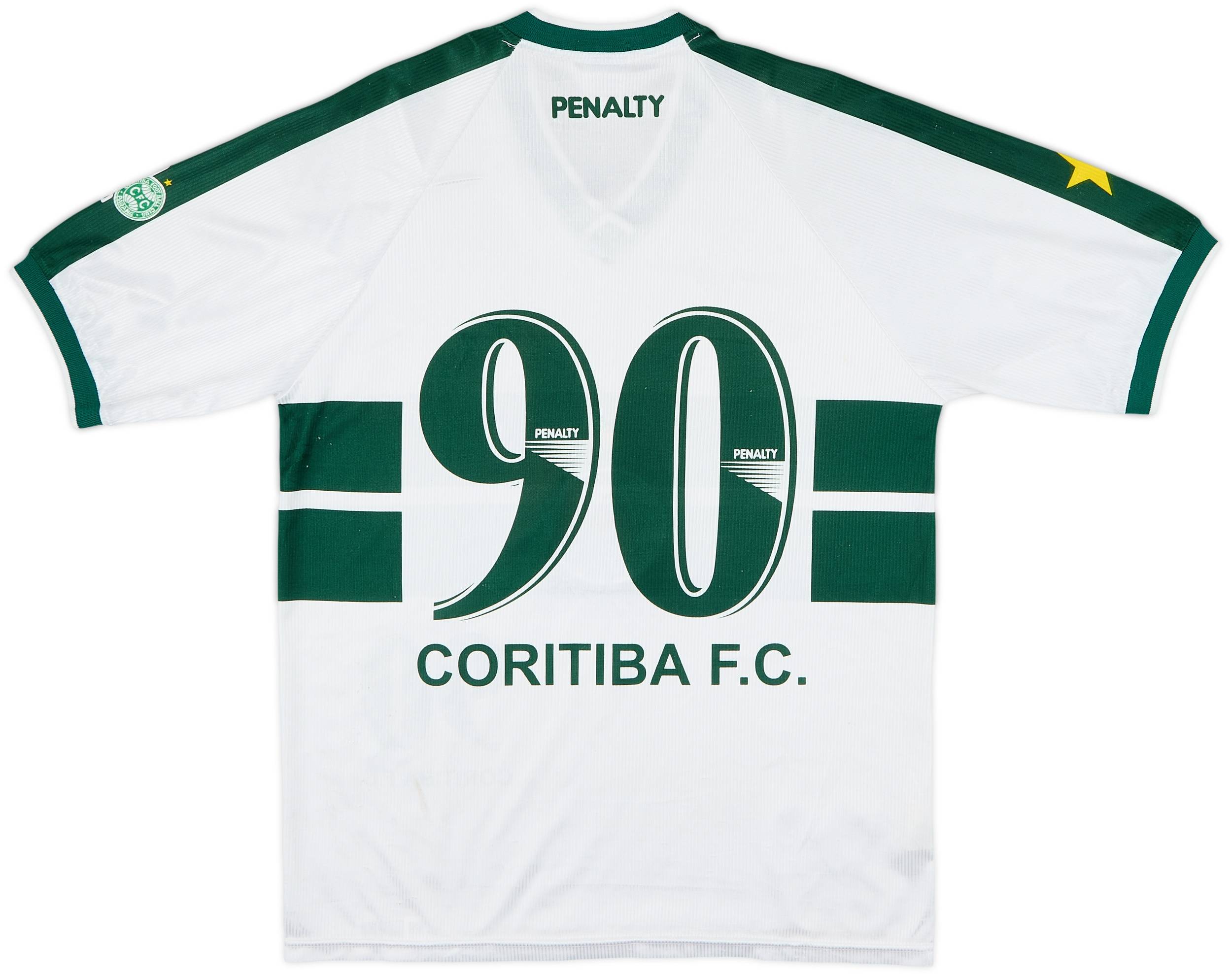 1999 Coritiba '90th Anniversary' Home Shirt #90 - 6/10 - (M)