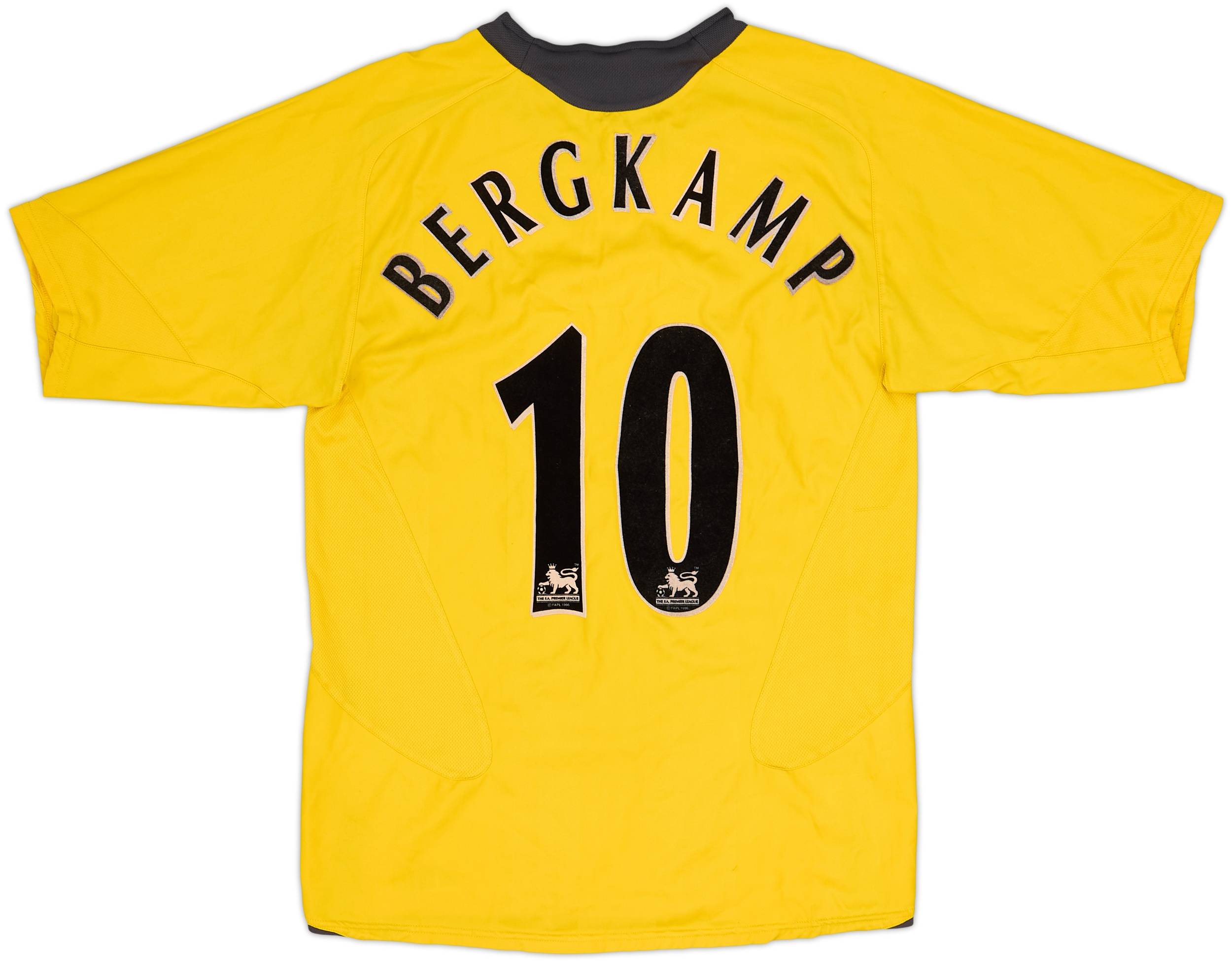 【激レア】2005ペルカンプ10 アーセナル アウェイシャツ ナイキジャパン 2005-06 Arsenal Away Shirt Bergkamp #10 - 7/10 - (S)