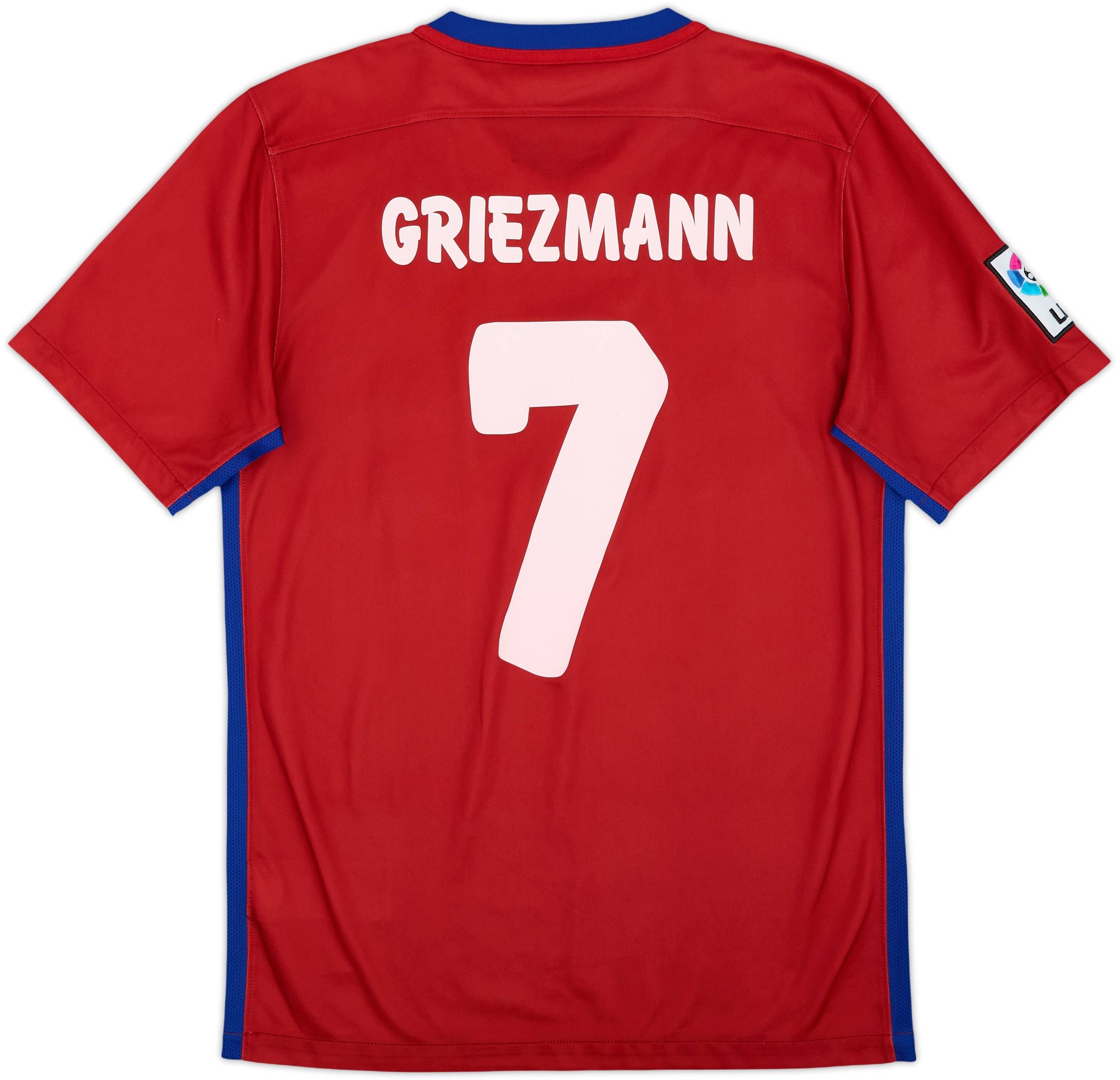 2016-17 Atletico Madrid Home Shirt Griezmann #7 - 6/10 - (S)