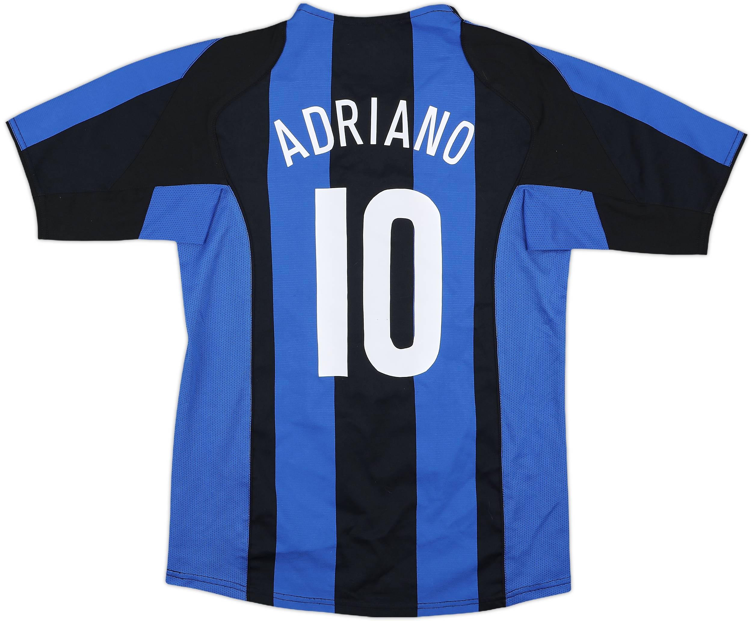 2004-05 Inter Milan Home Shirt Adriano #10 - 5/10 - (XL.Boys)