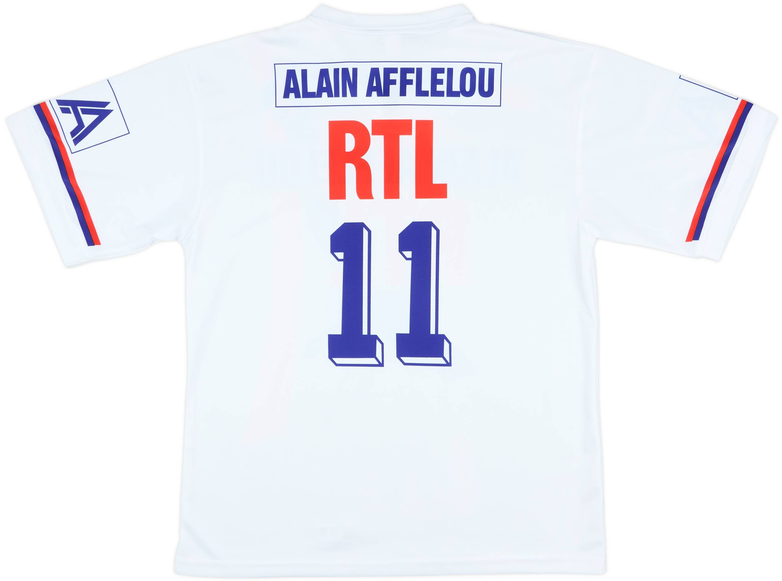 1990-91 Paris Saint-Germain Home Shirt #11 - 9/10 - (M)