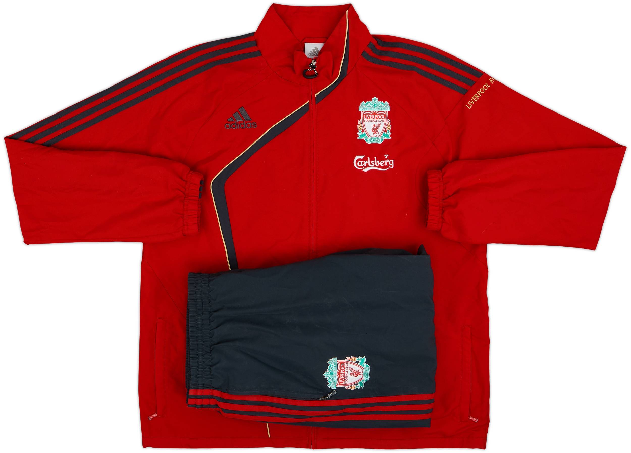 ウェア Liverpool FC adidas XL 2009-10 Liverpool adidas Tracksuit - 8/10 - (XL)