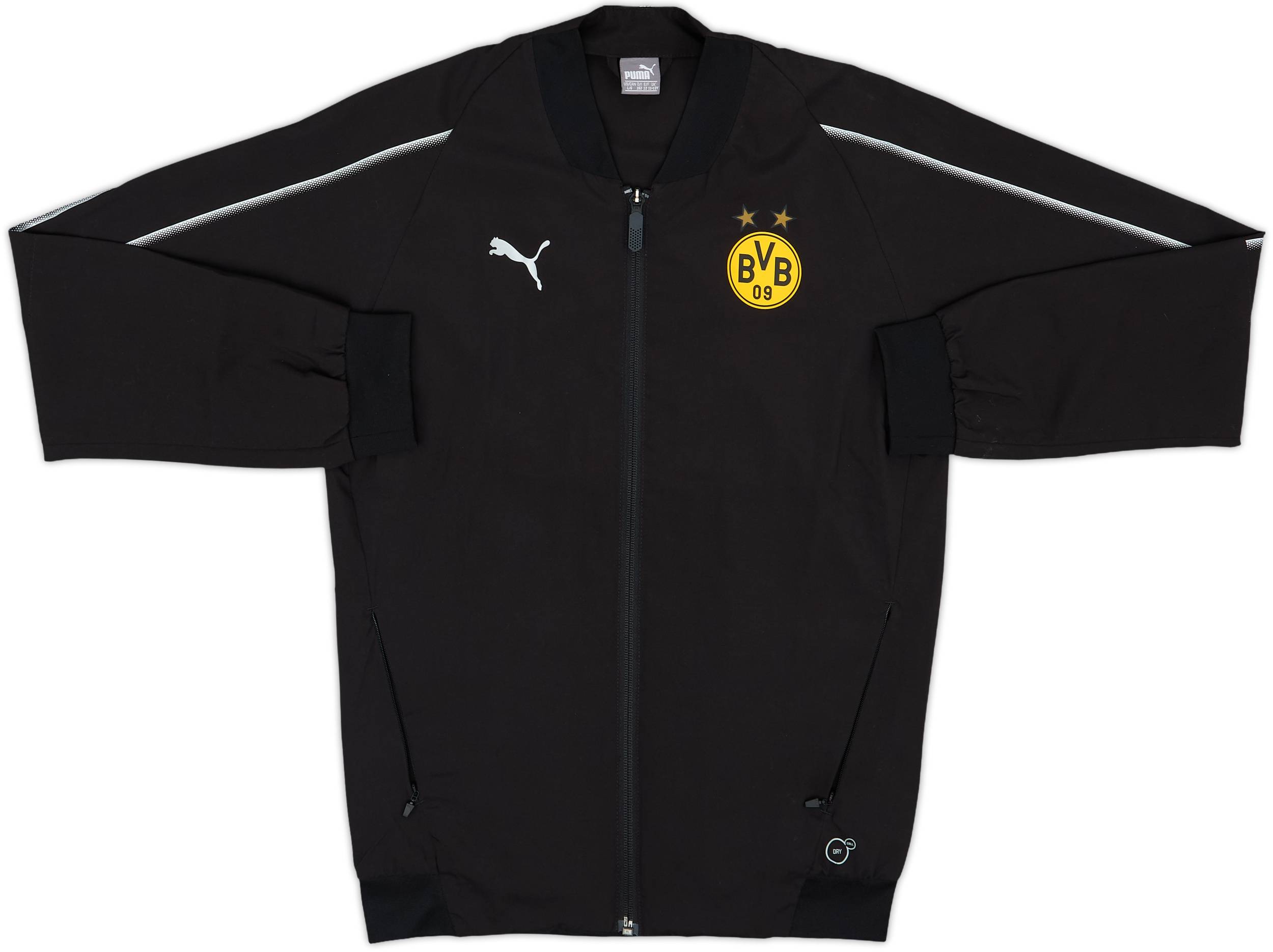 2018-19 Borussia Dortmund Puma Track Jacket - 7/10 - (M.Boys)