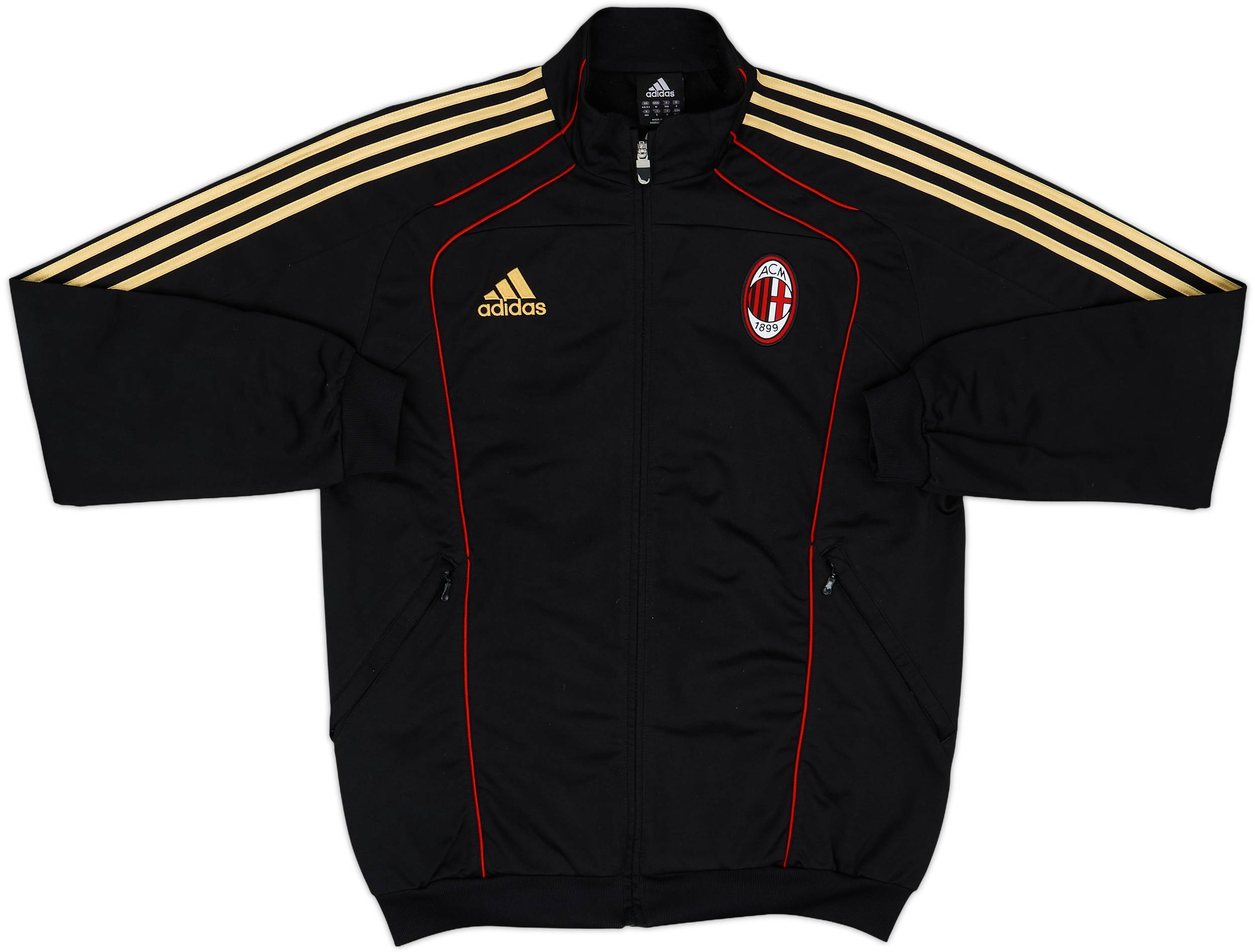 2010-11 AC Milan adidas Track Jacket - 8/10 - (M/L)