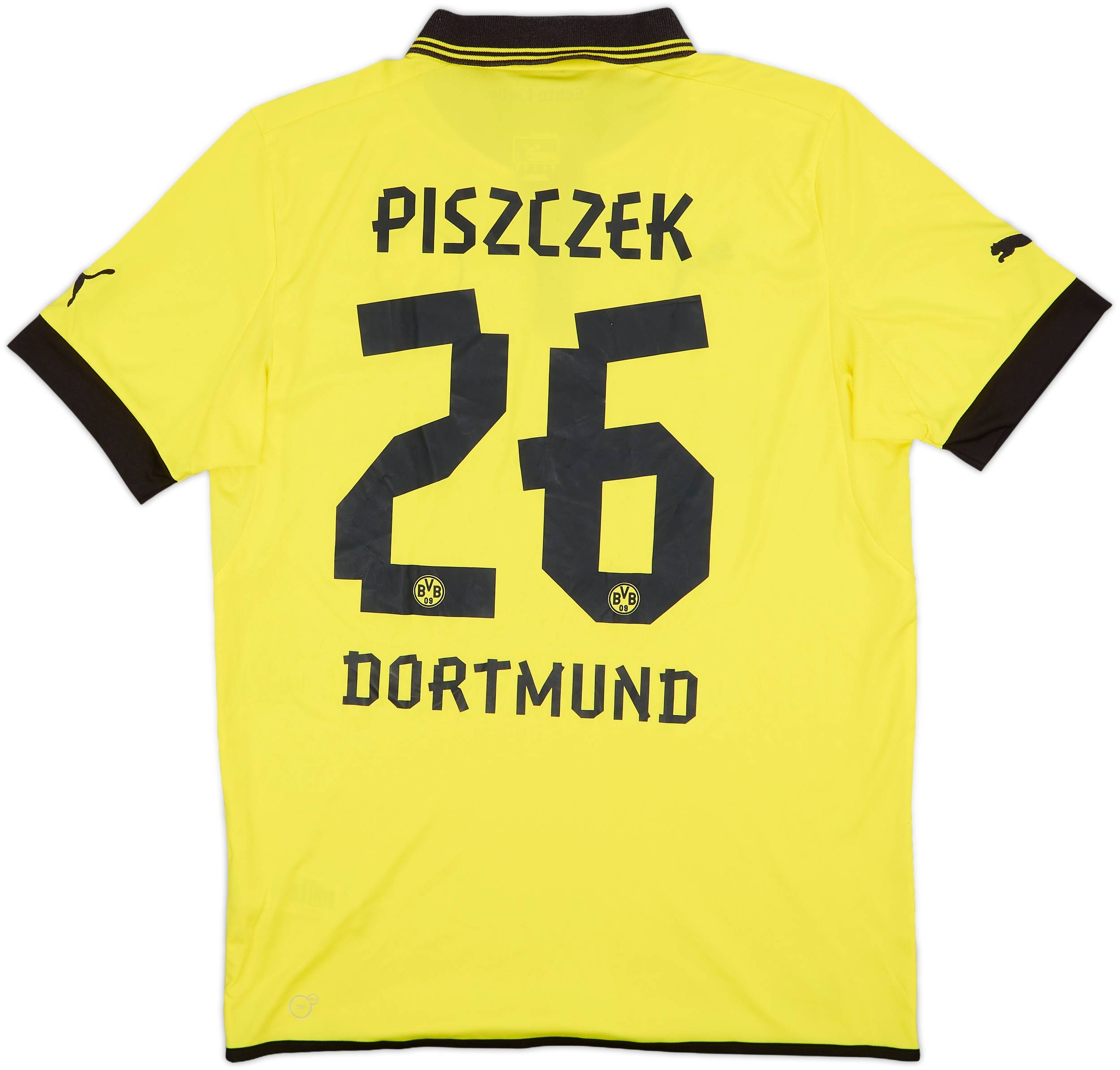 2012-13 Borussia Dortmund Home Shirt Piszczek #26 - 7/10 - (L)