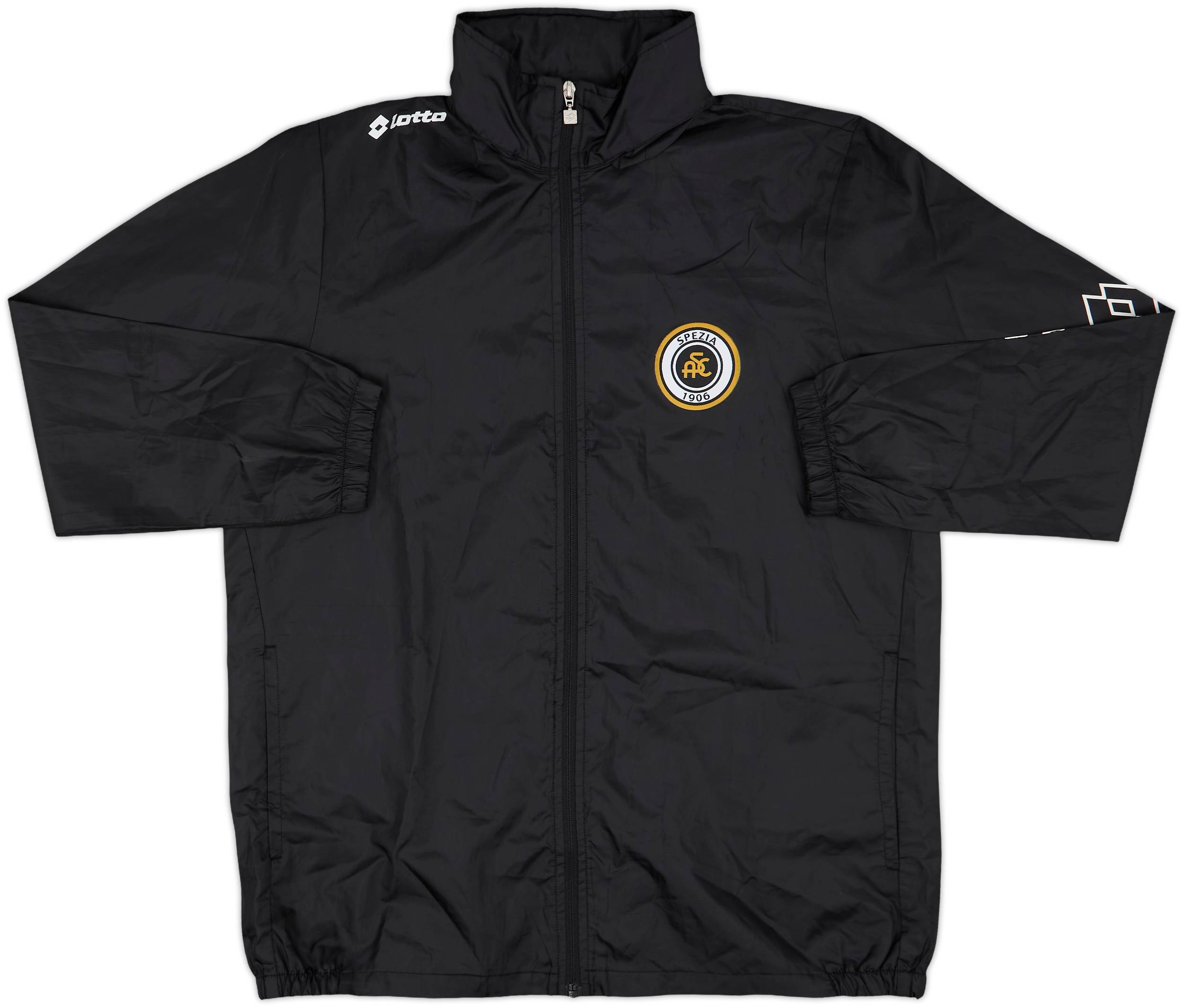 2012-13 Spezia Lotto Hooded Rain Jacket - 8/10 - (XL.Boys)