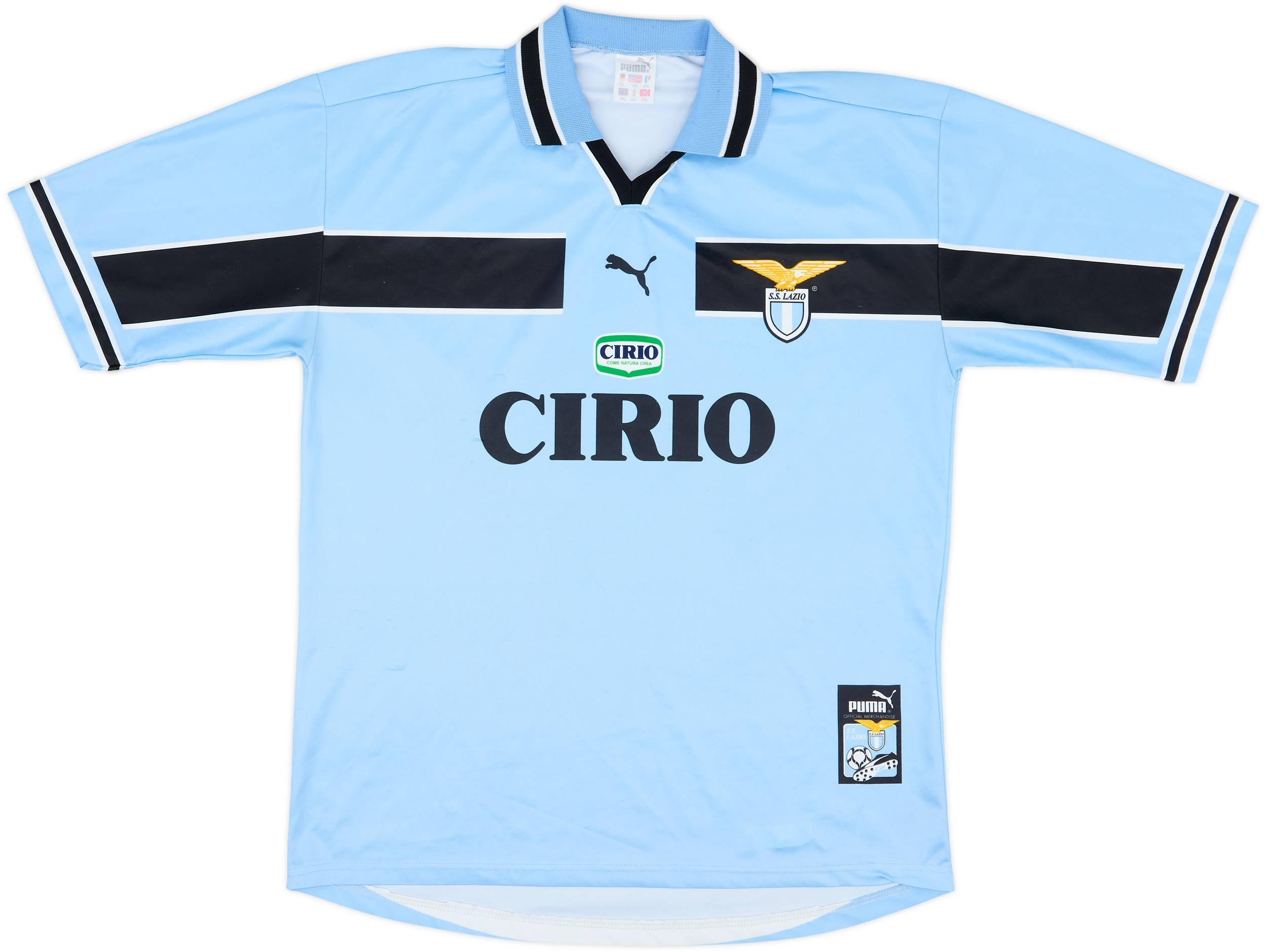 1998-00 Lazio Basic Home Shirt - 8/10 - (XXL)