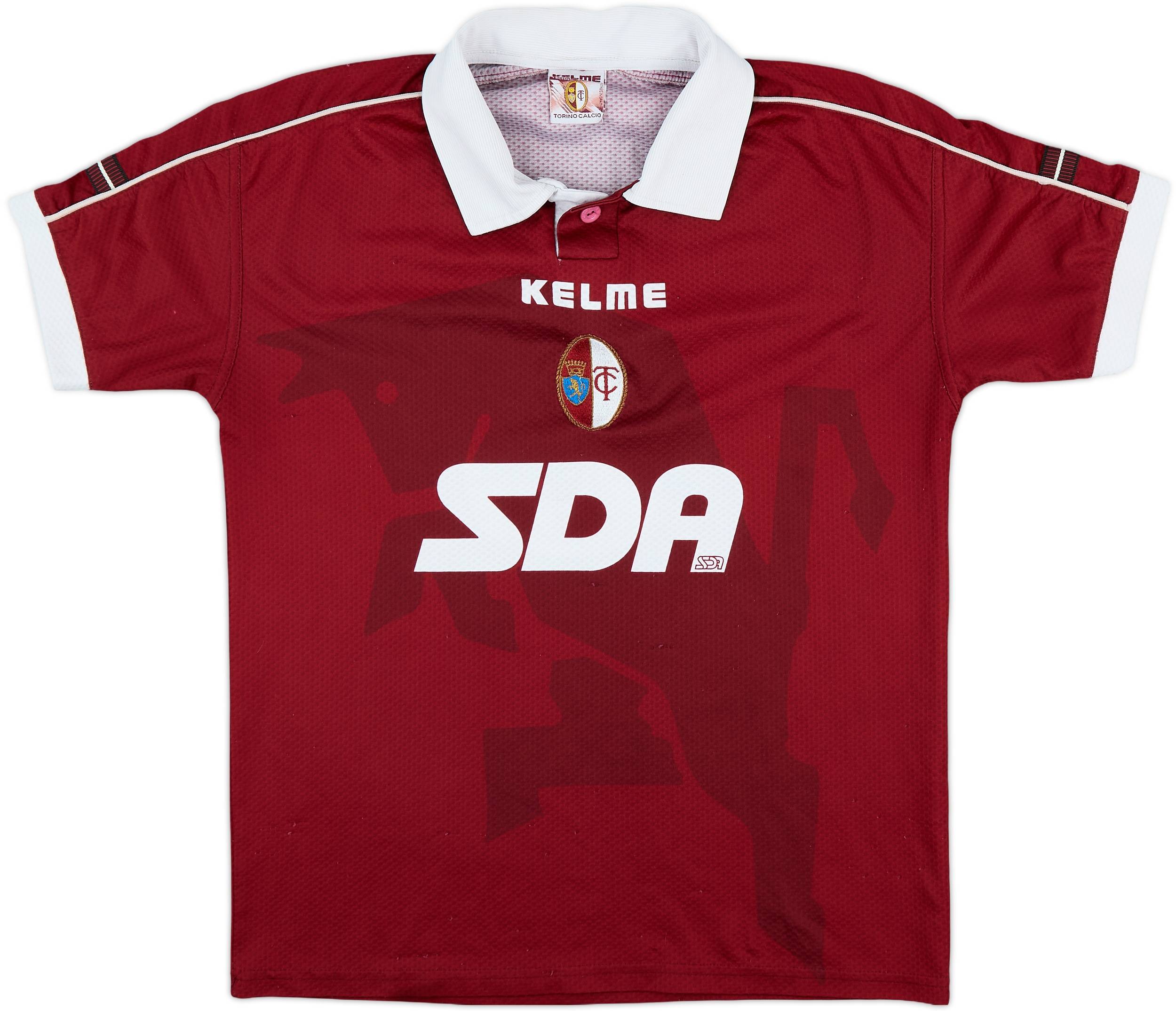 1998-99 Torino Match Issue Home Shirt #8