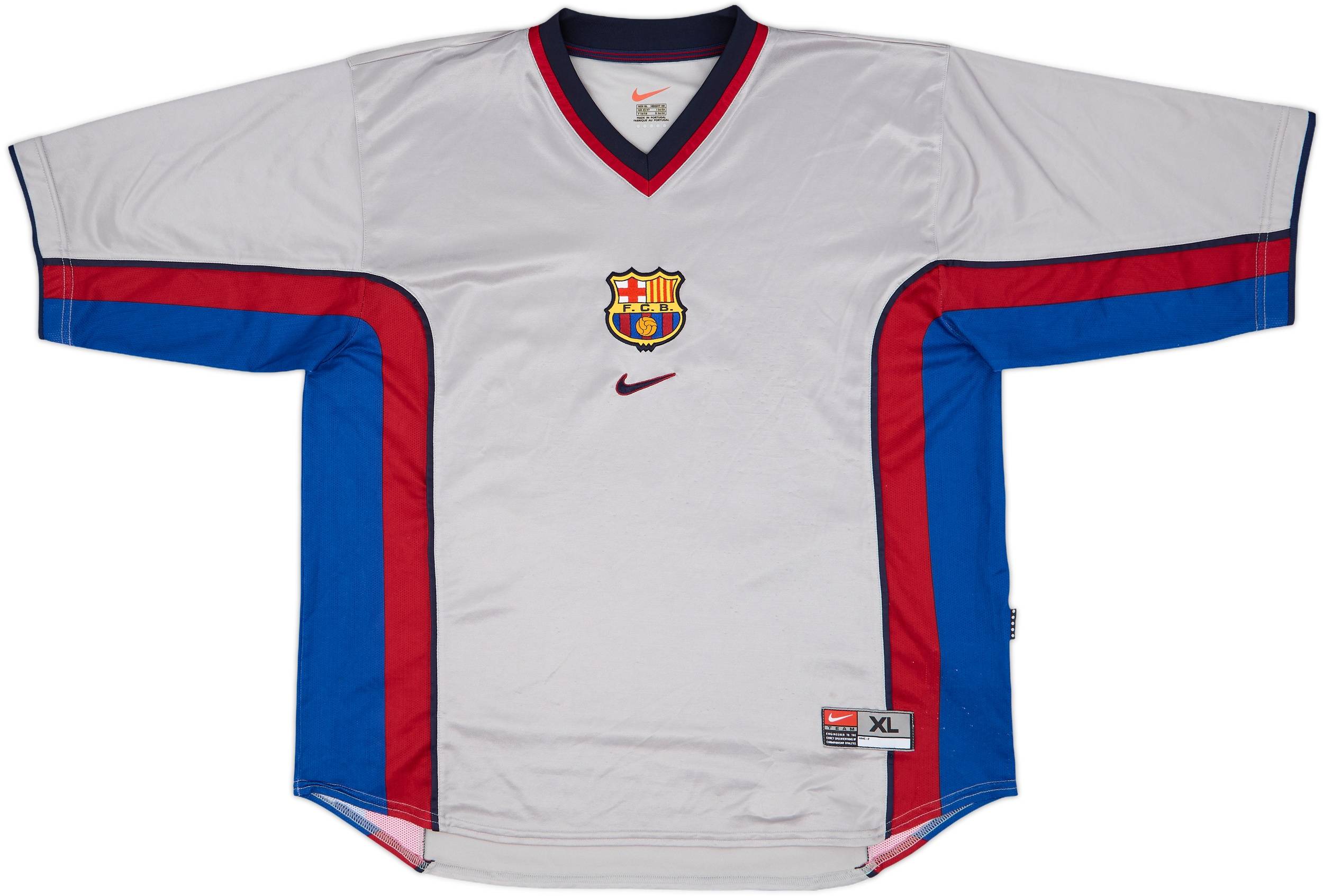 1998-01 Barcelona Away Shirt Xavi #26 - 8/10 - (XL)