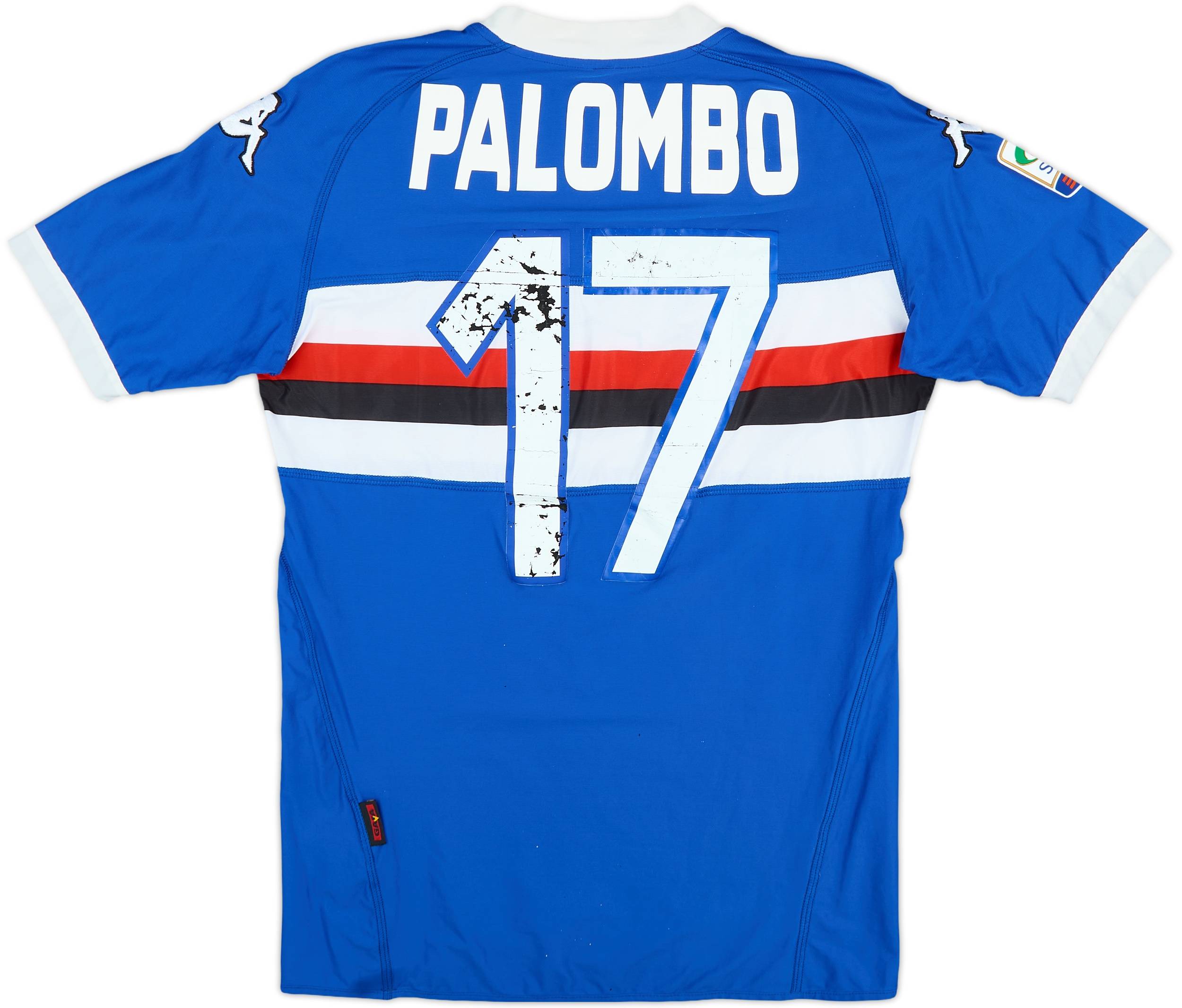 2010-11 Sampdoria Home Shirt Palombo #17 - 4/10 - (XS)
