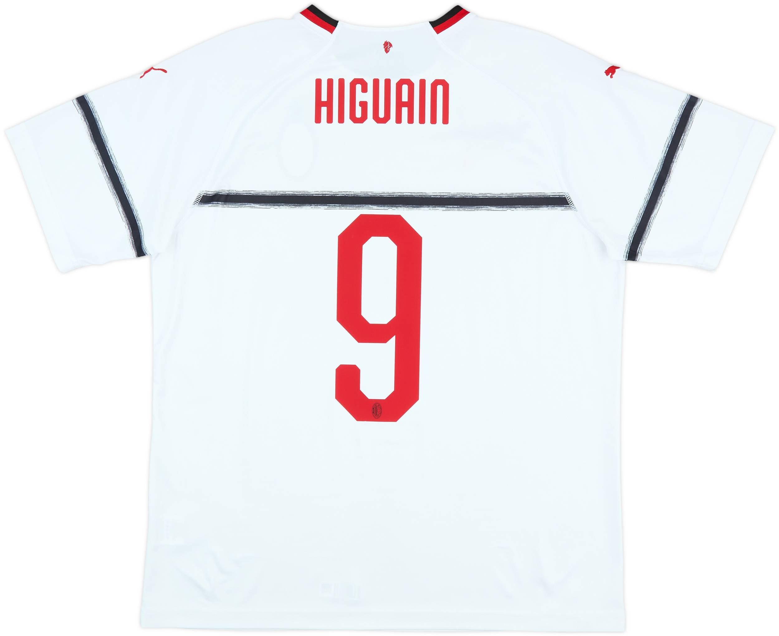 2018-19 AC Milan Away Shirt Higuain #9 - 7/10 - (XL)