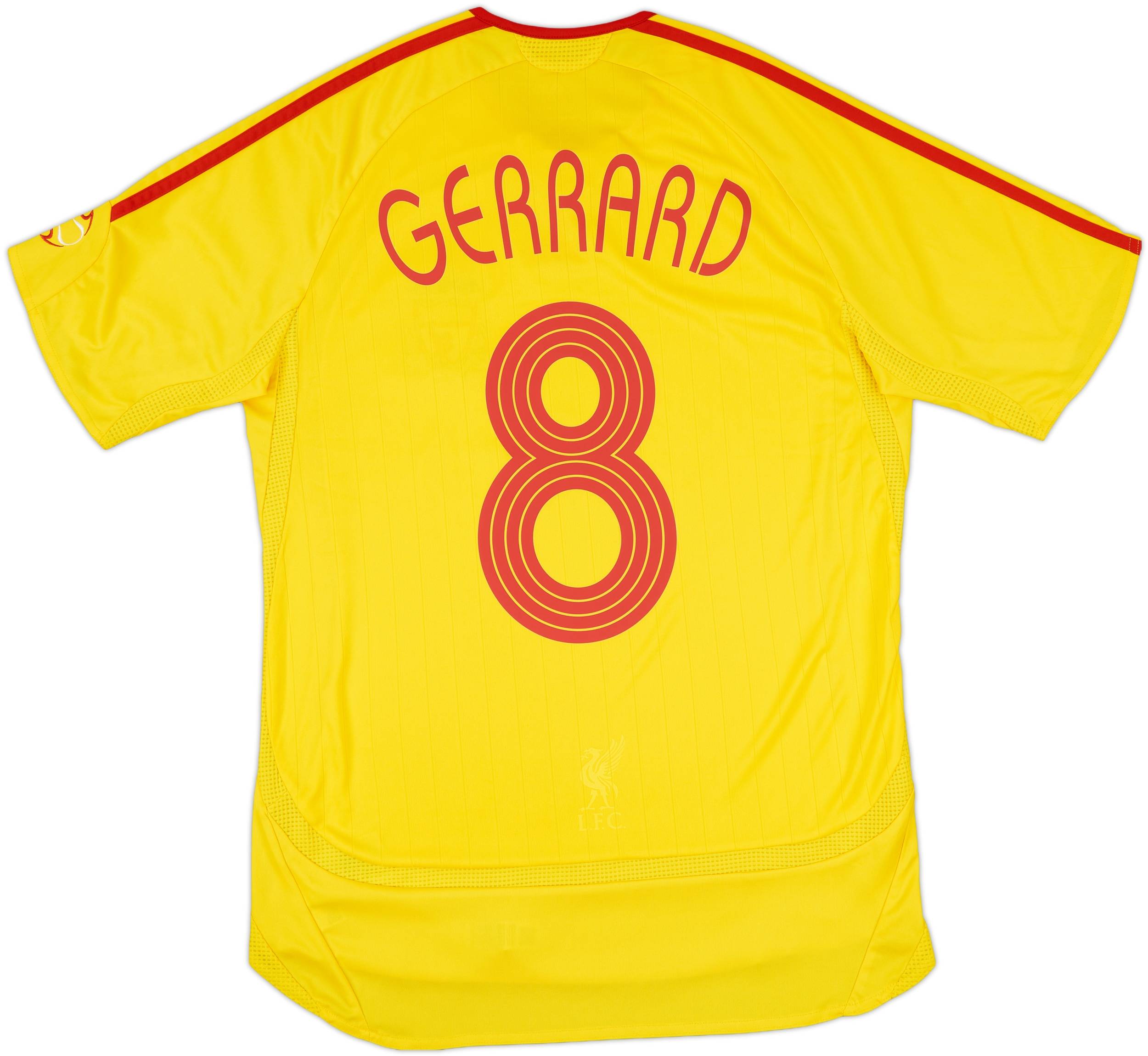 2006-07 Liverpool Away Shirt Gerrard #8 - 6/10 - (S)