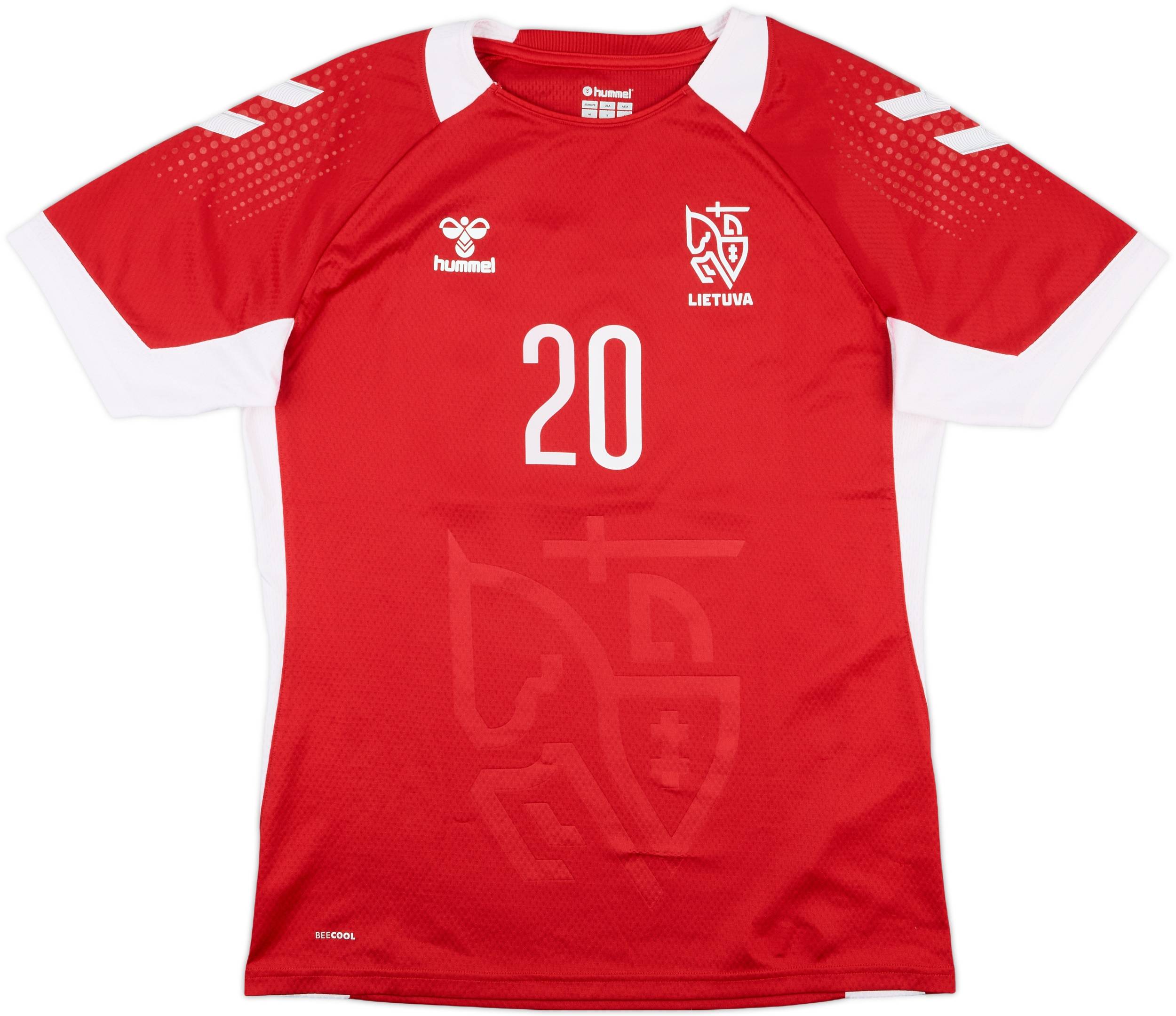 2021-24 Lithuania Match Issue Away Shirt #20