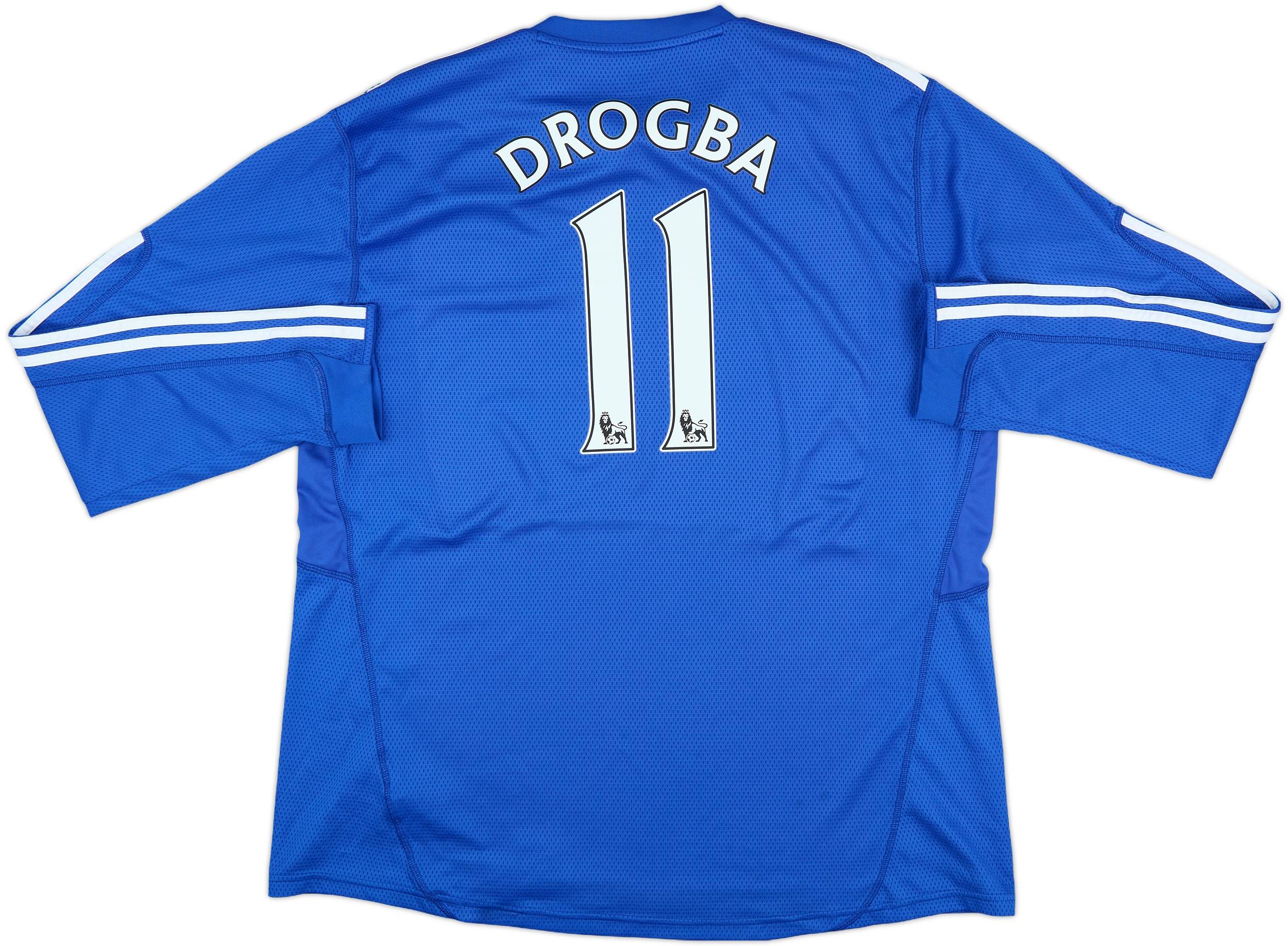 Chelsea FC Drogba 11番シャツ 2006-08 Chelsea Home Shirt Drogba #11 - 7/10 - (L)