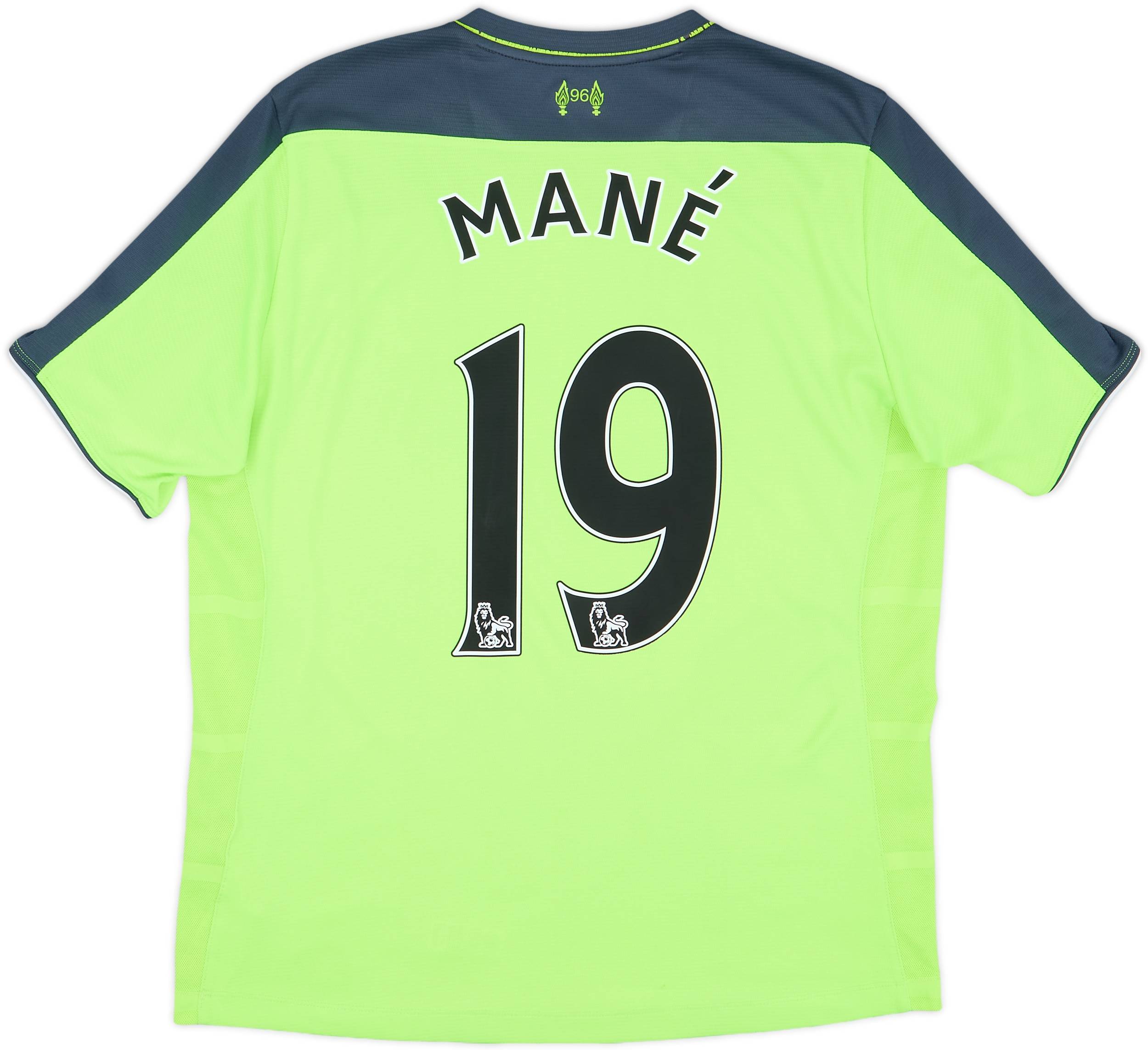 2016-17 Liverpool Third Shirt Mane #19 - 5/10 - (M)