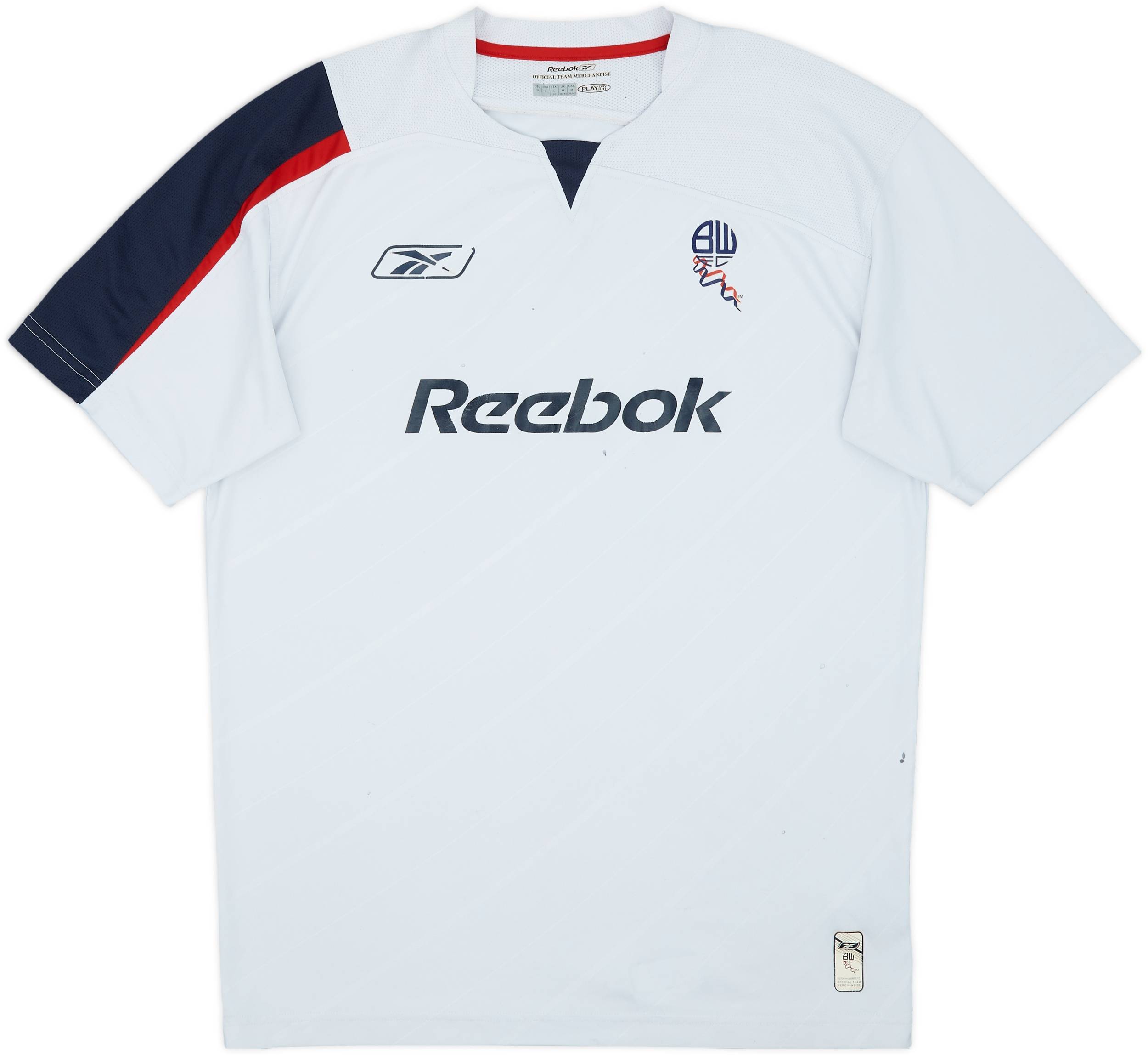 2005-07 Bolton Home Shirt - 4/10 - (M)