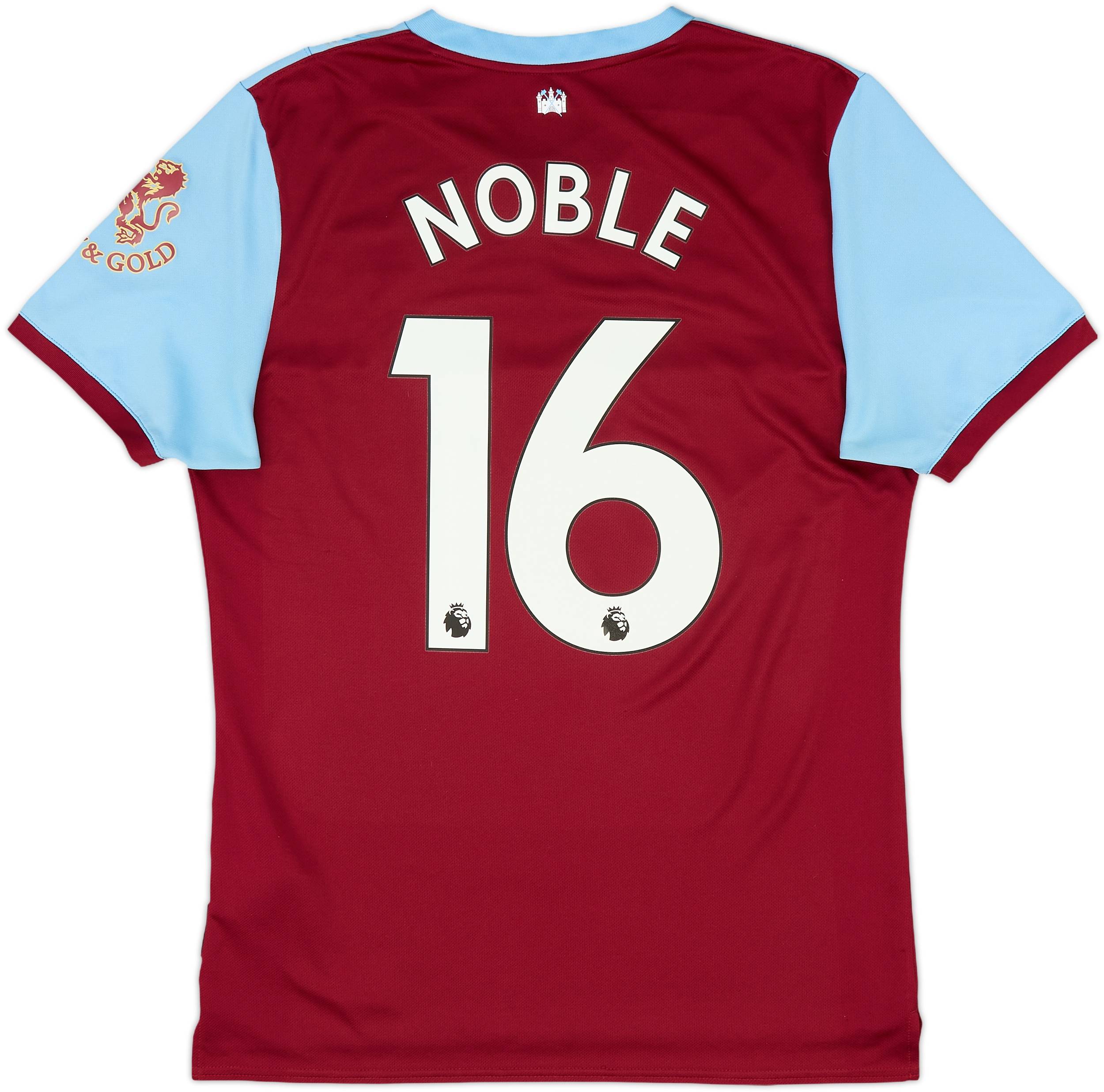 2019-20 West Ham Home Shirt Noble #16 - 6/10 - (M)