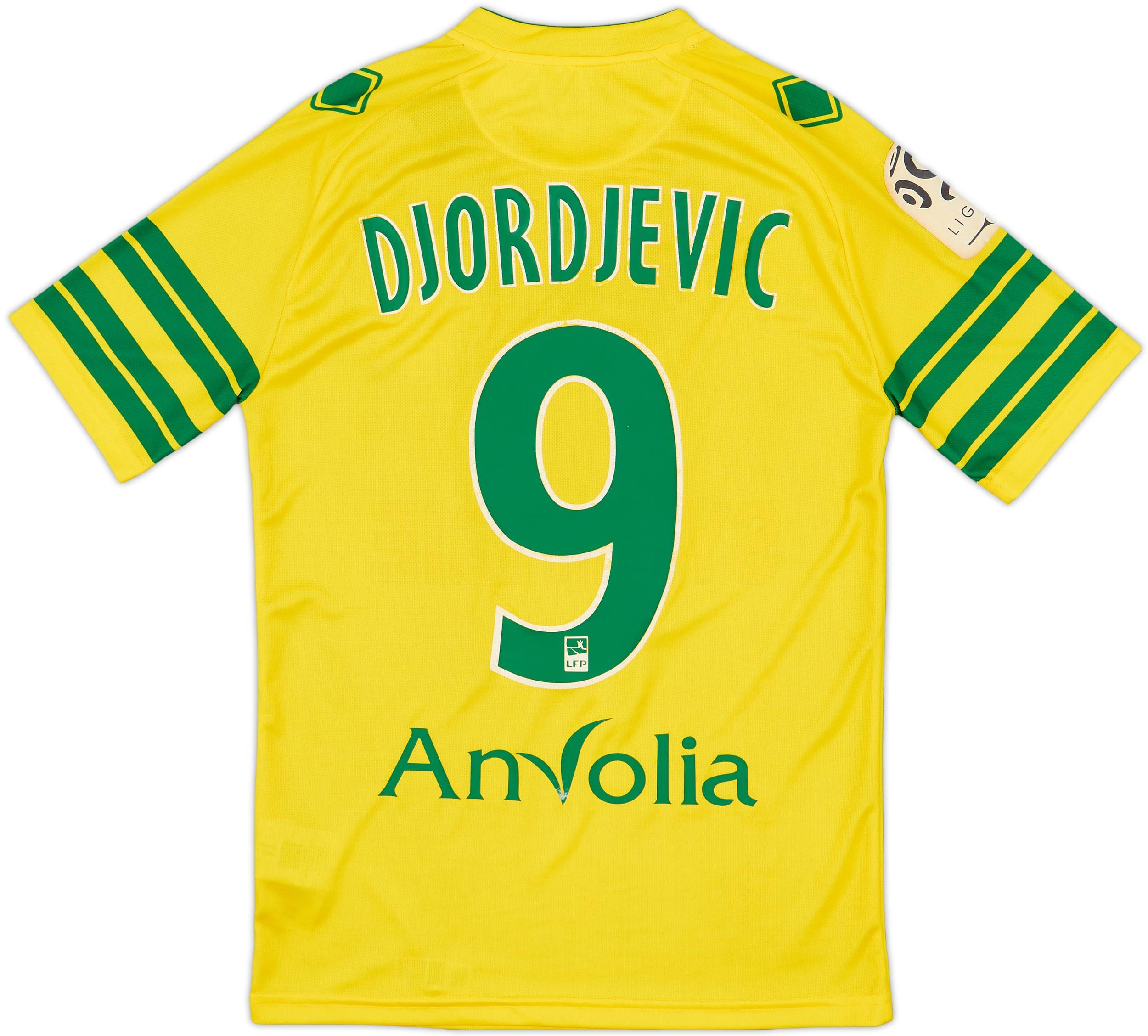 2013-14 Nantes Home Shirt Djordjevic #9 (S)