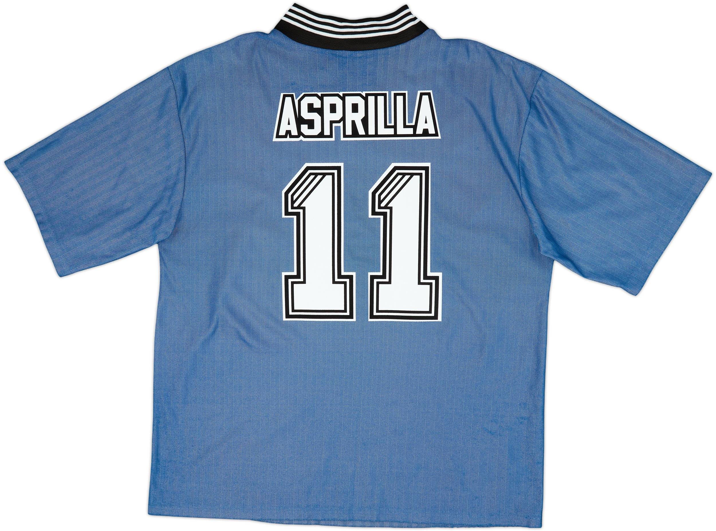 1996-97 Newcastle Away Shirt Asprilla #11 - 8/10 - (XXL)